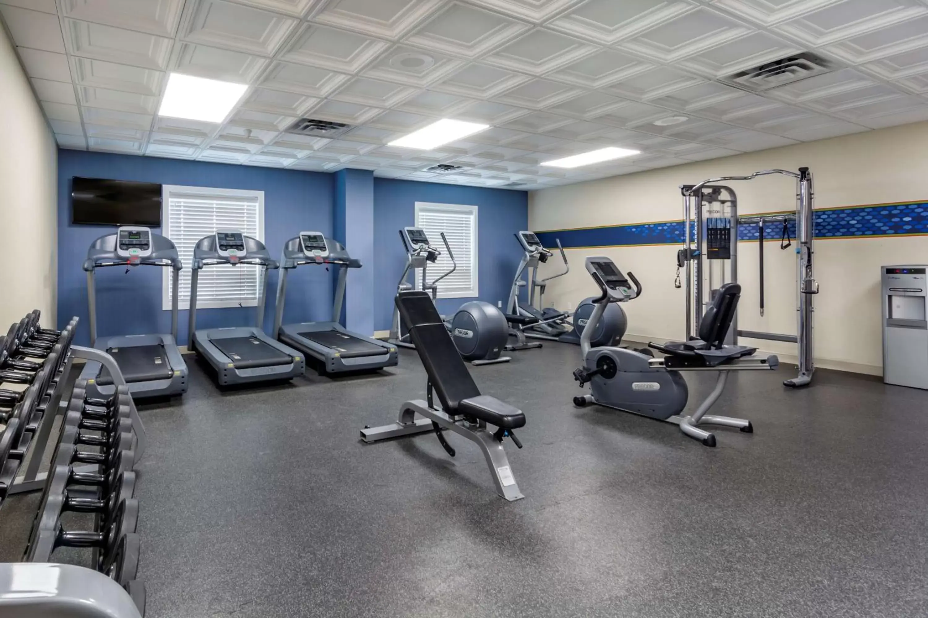 Fitness centre/facilities, Fitness Center/Facilities in Hampton Inn & Suites Edmonton/West