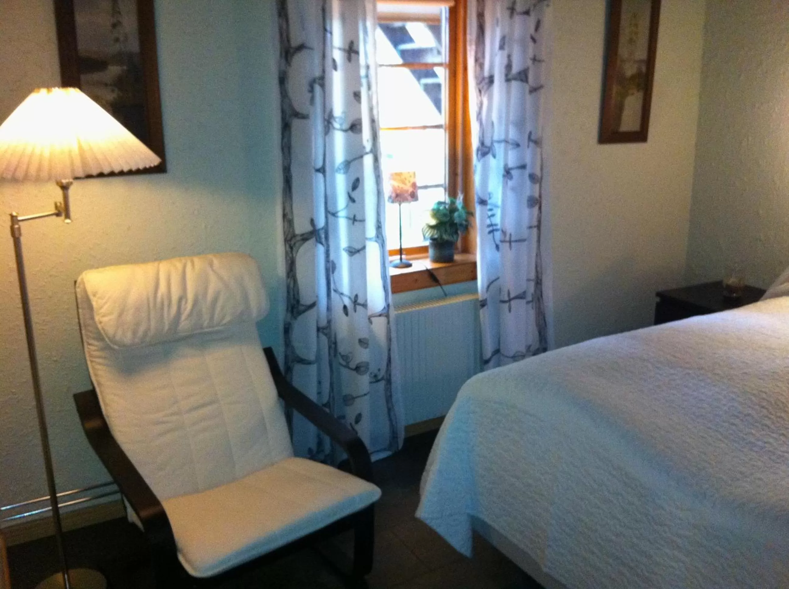 Bed in Mattisgården Bed & Breakfast