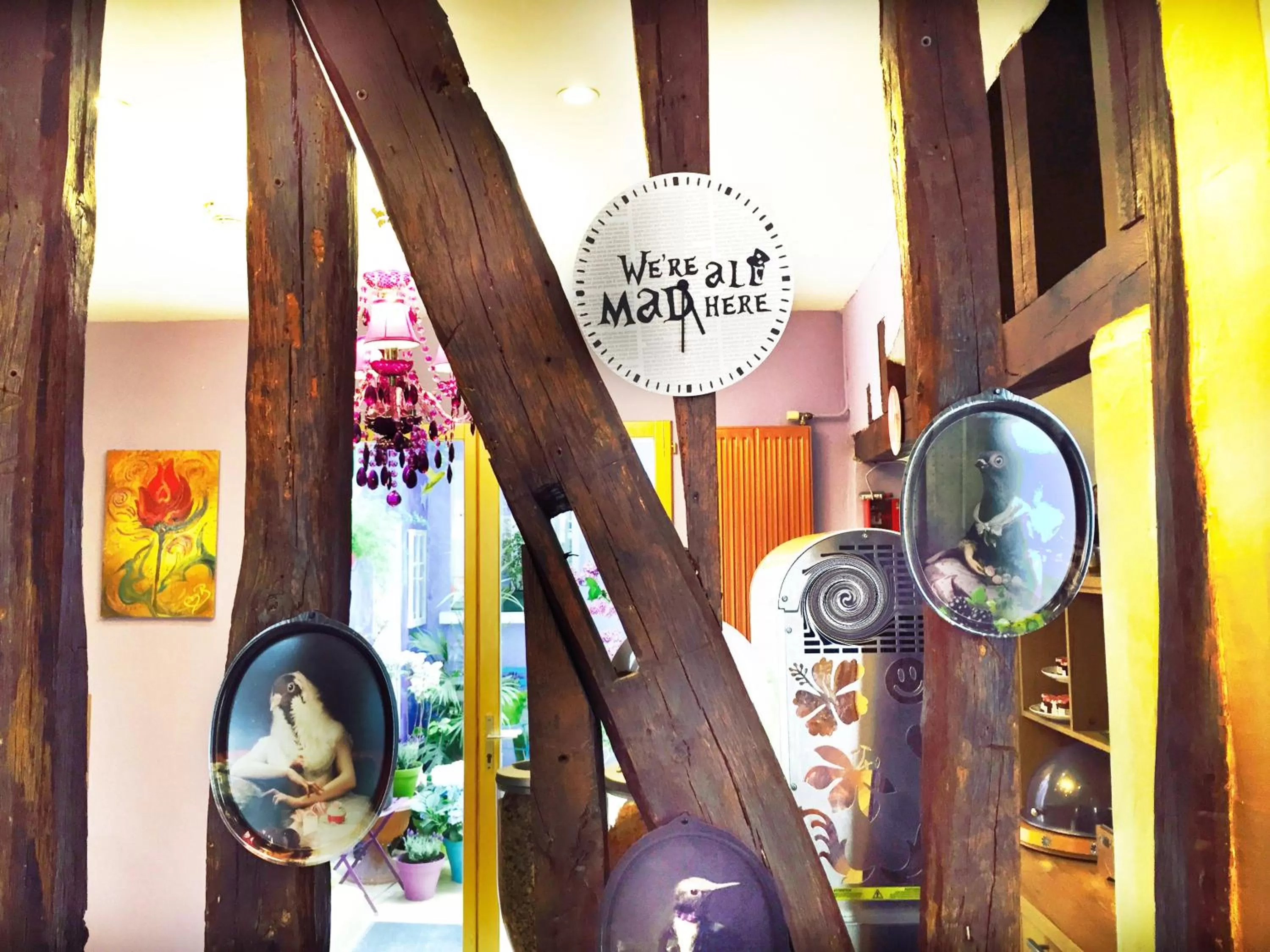 Decorative detail in Hôtel Malar