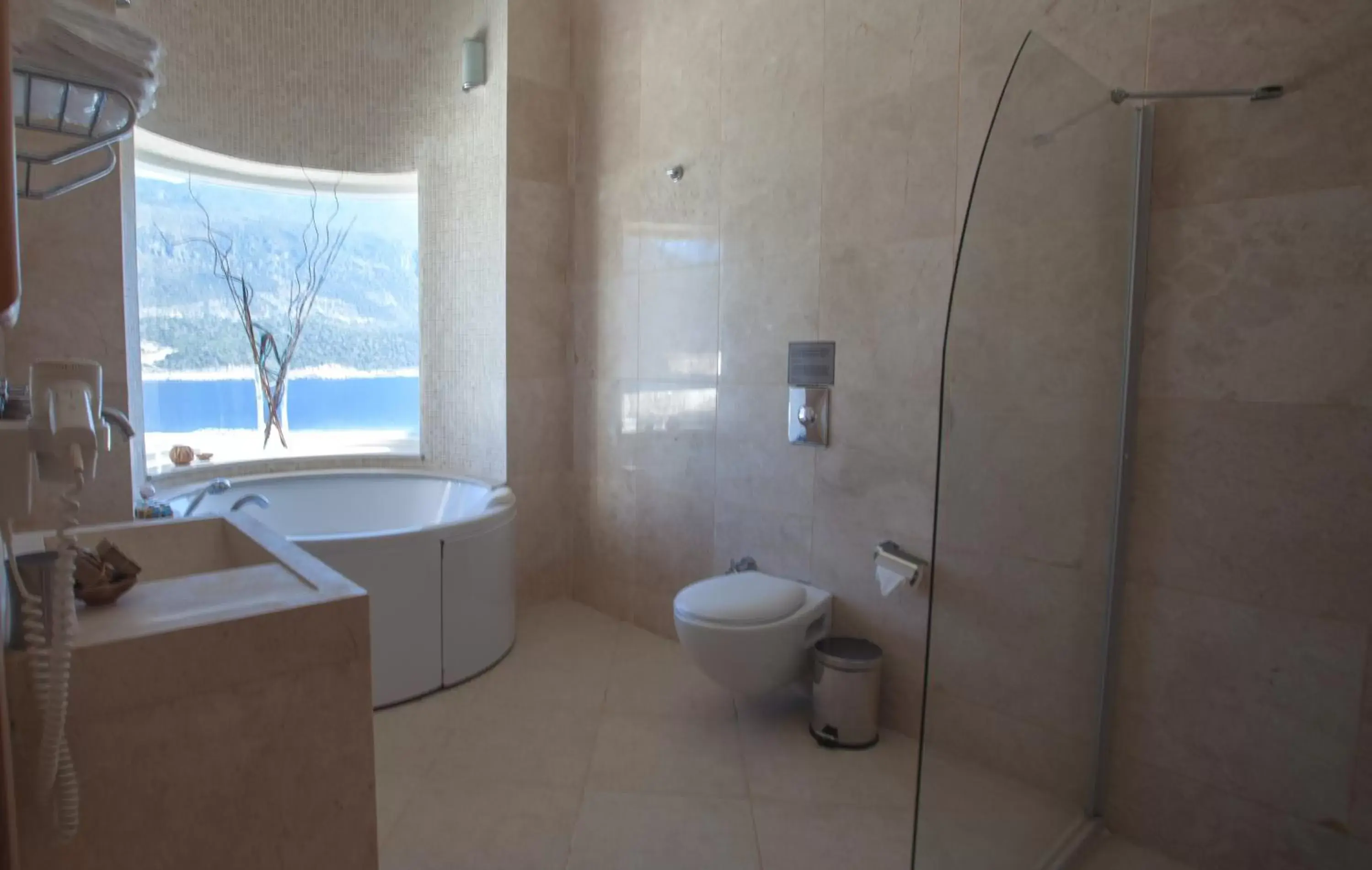 Bathroom in Mekvin Hotels Deniz Feneri Lighthouse