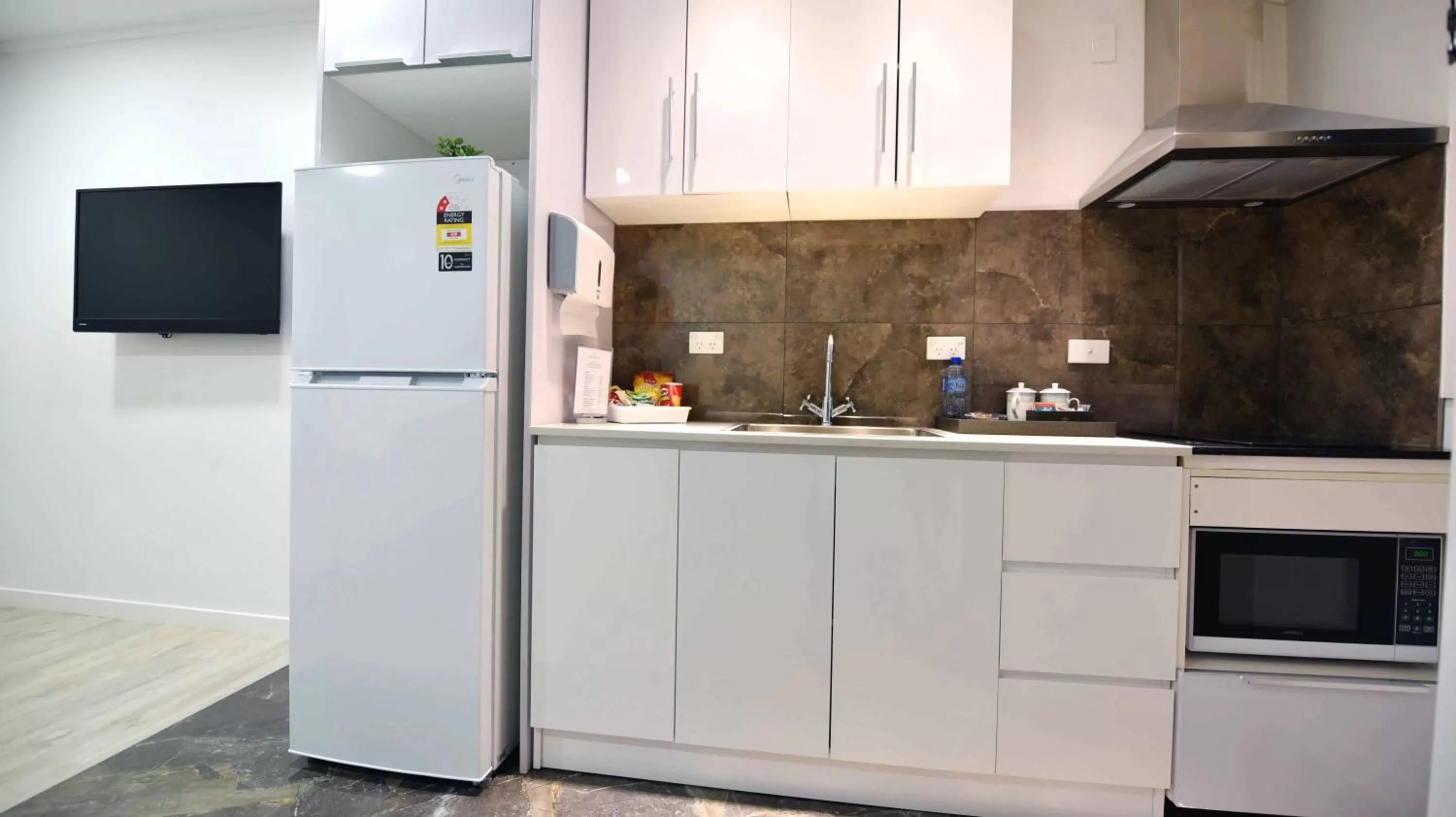 Kitchen or kitchenette in Regal Residency
