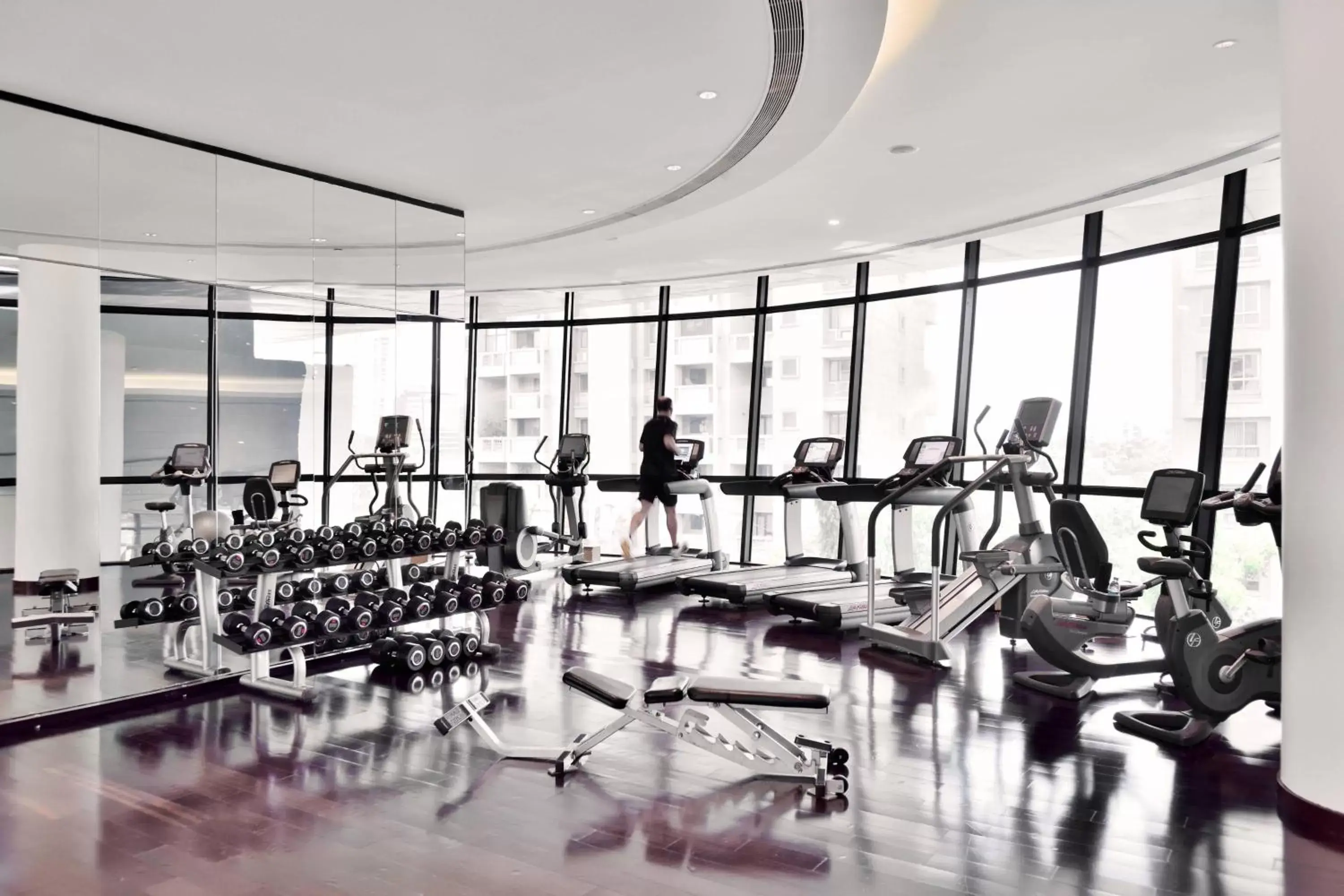 Fitness centre/facilities, Fitness Center/Facilities in Marriott Suites Pune