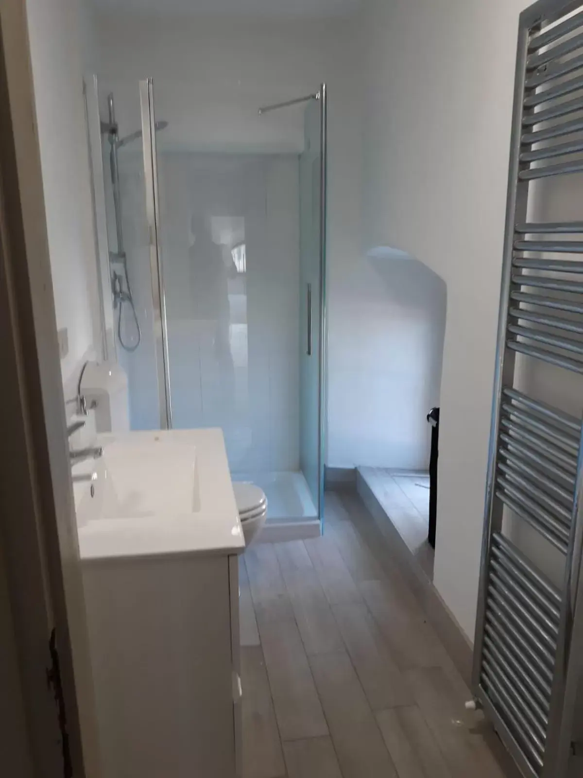 Shower, Bathroom in CharmeRooms Villa Moroni