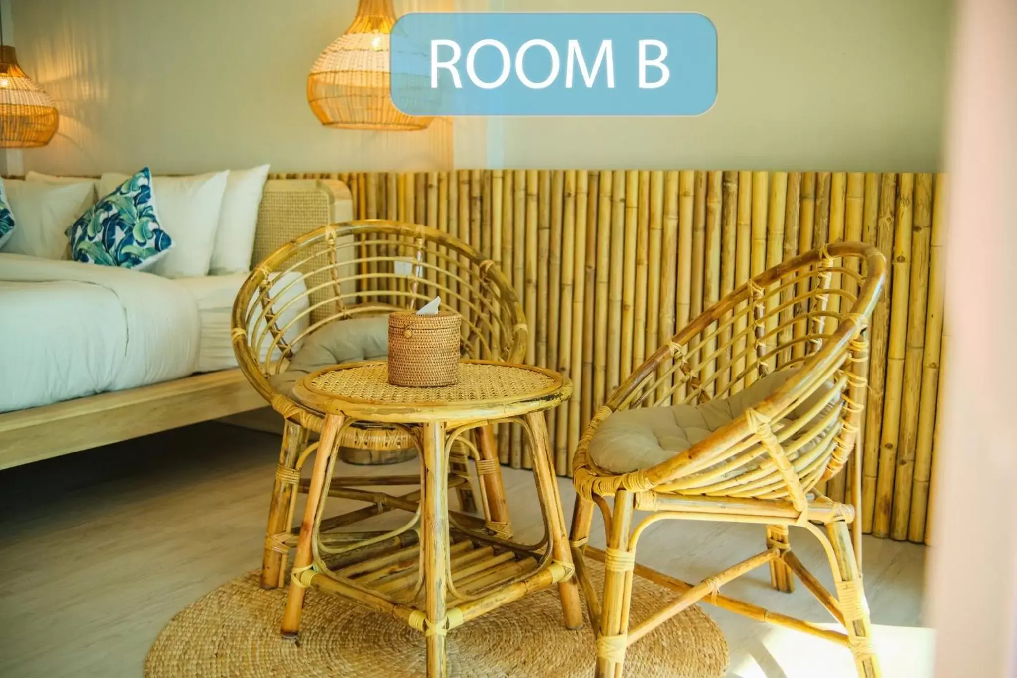 Living room in Siam Beach Resort Koh Kood Living room in Siam Beach Resort Koh Kood