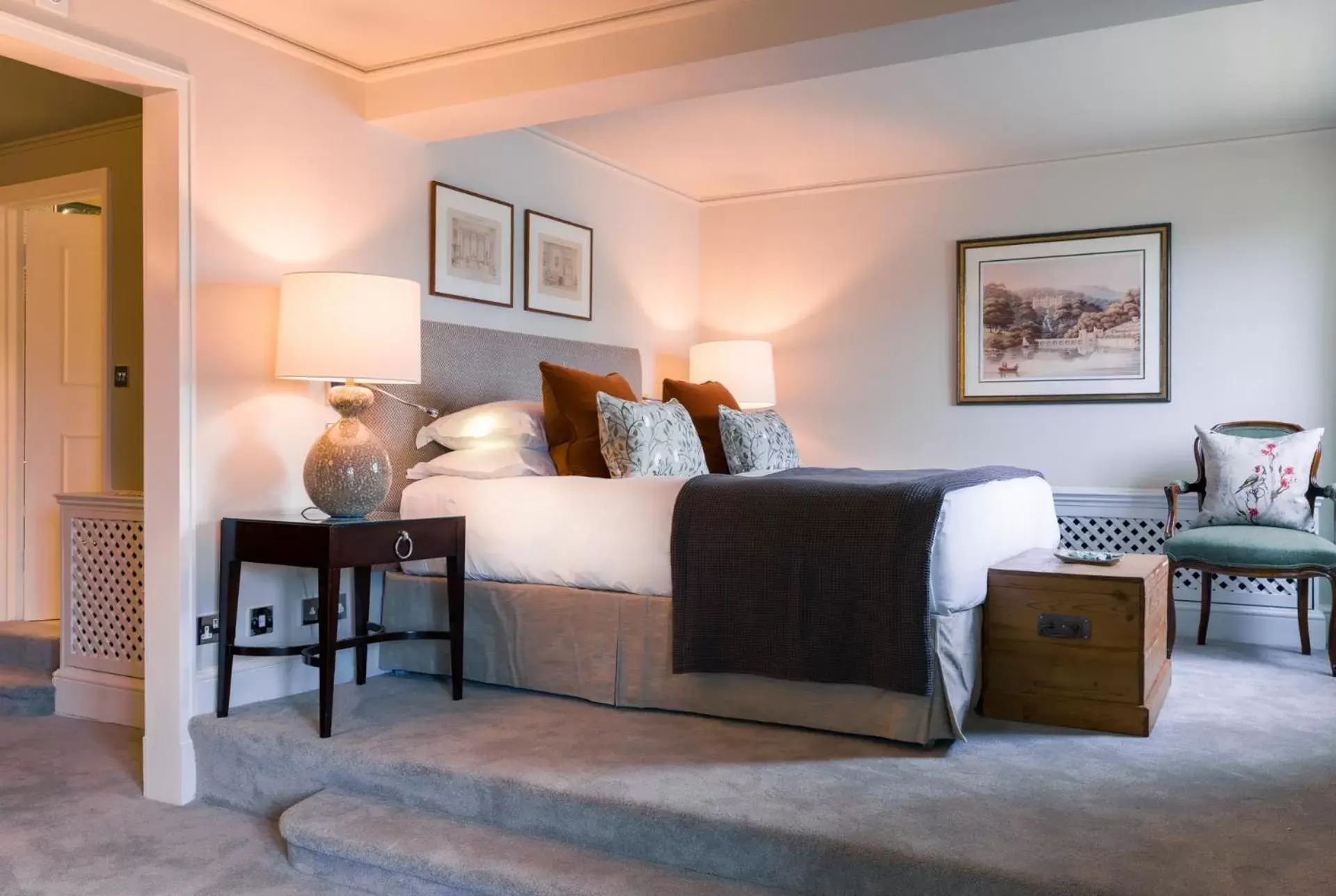 Bedroom, Bed in Chewton Glen Hotel - an Iconic Luxury Hotel