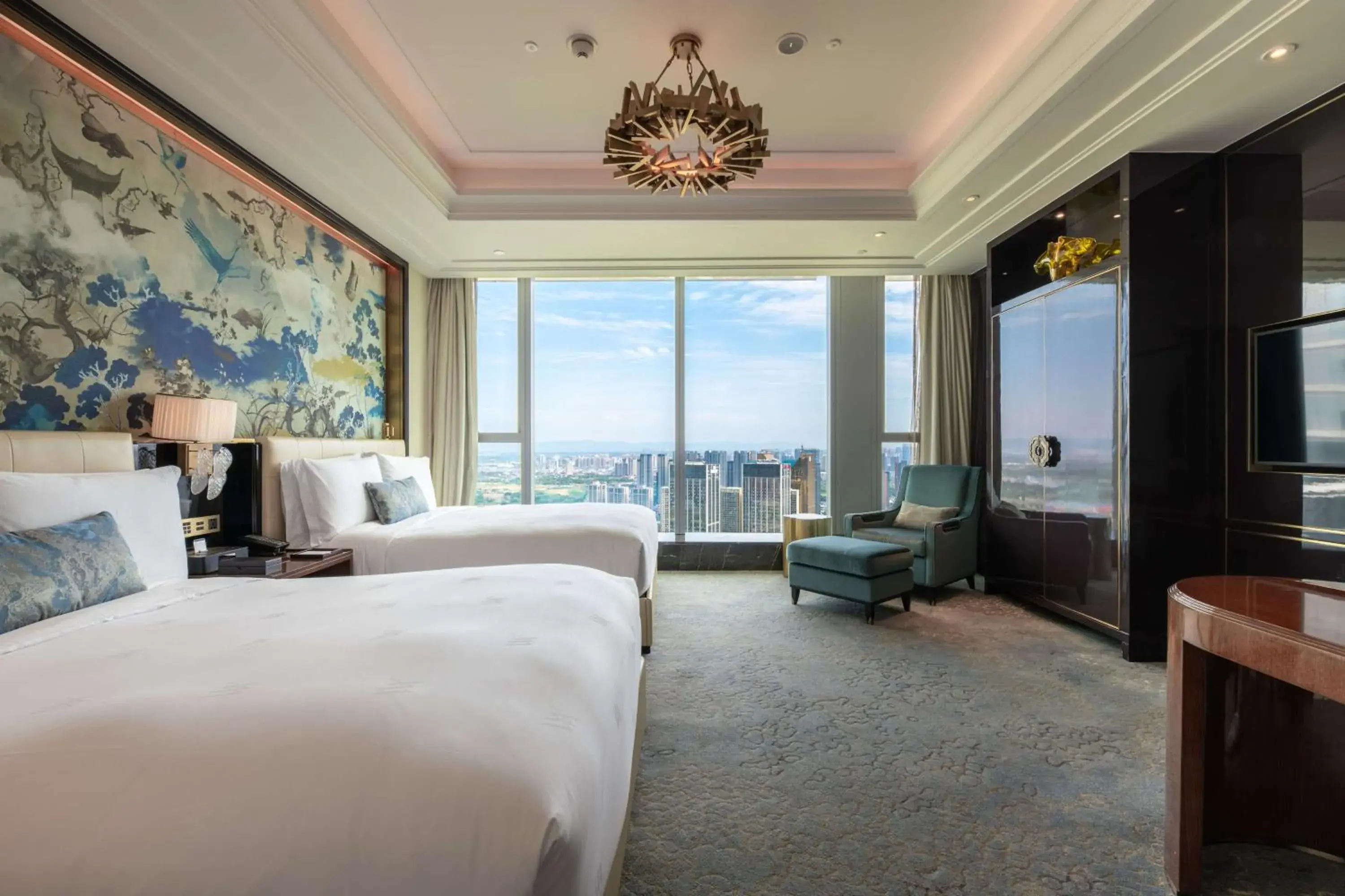 Bedroom in Waldorf Astoria Chengdu
