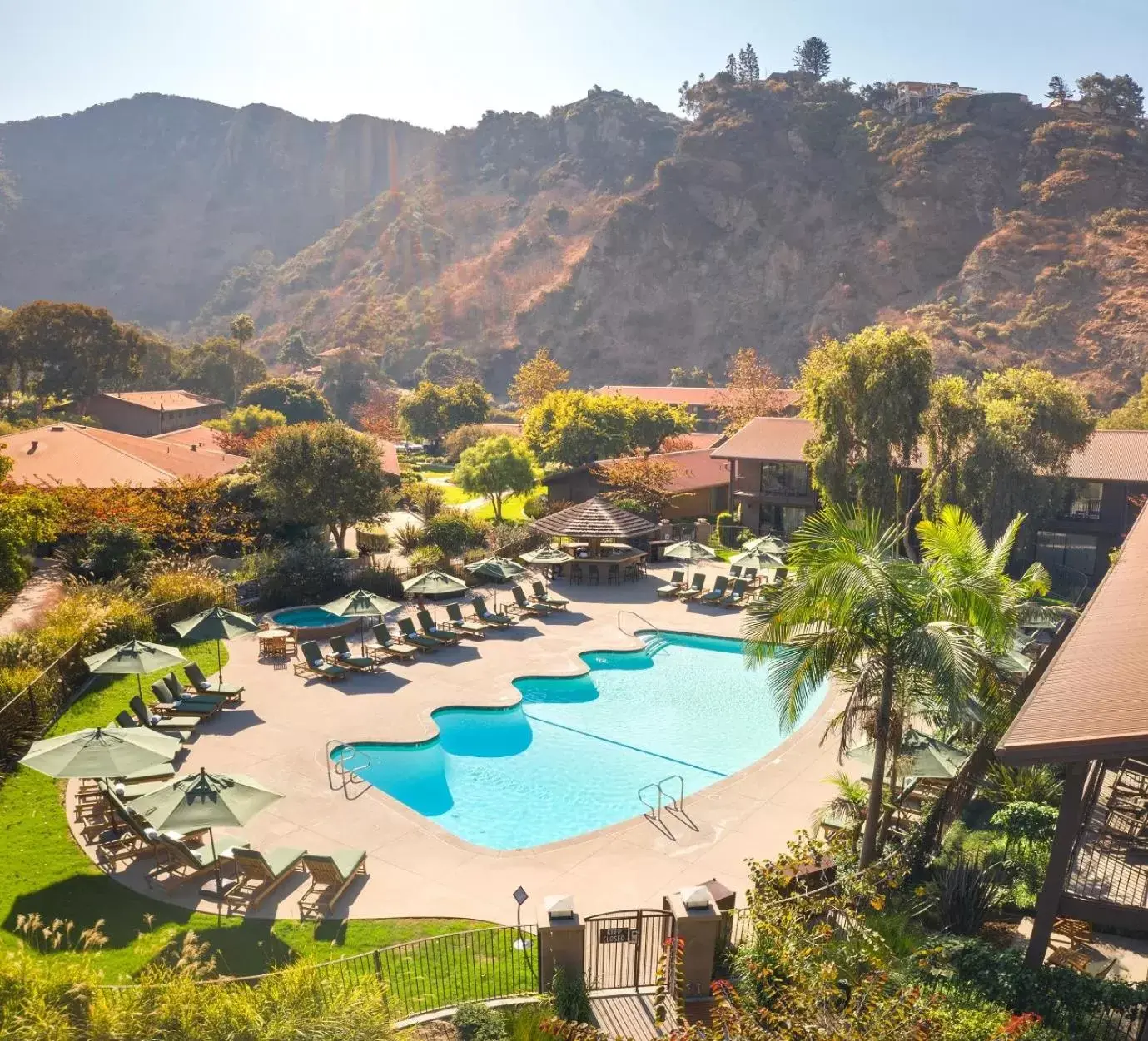 Pool View in The Ranch at Laguna Beach