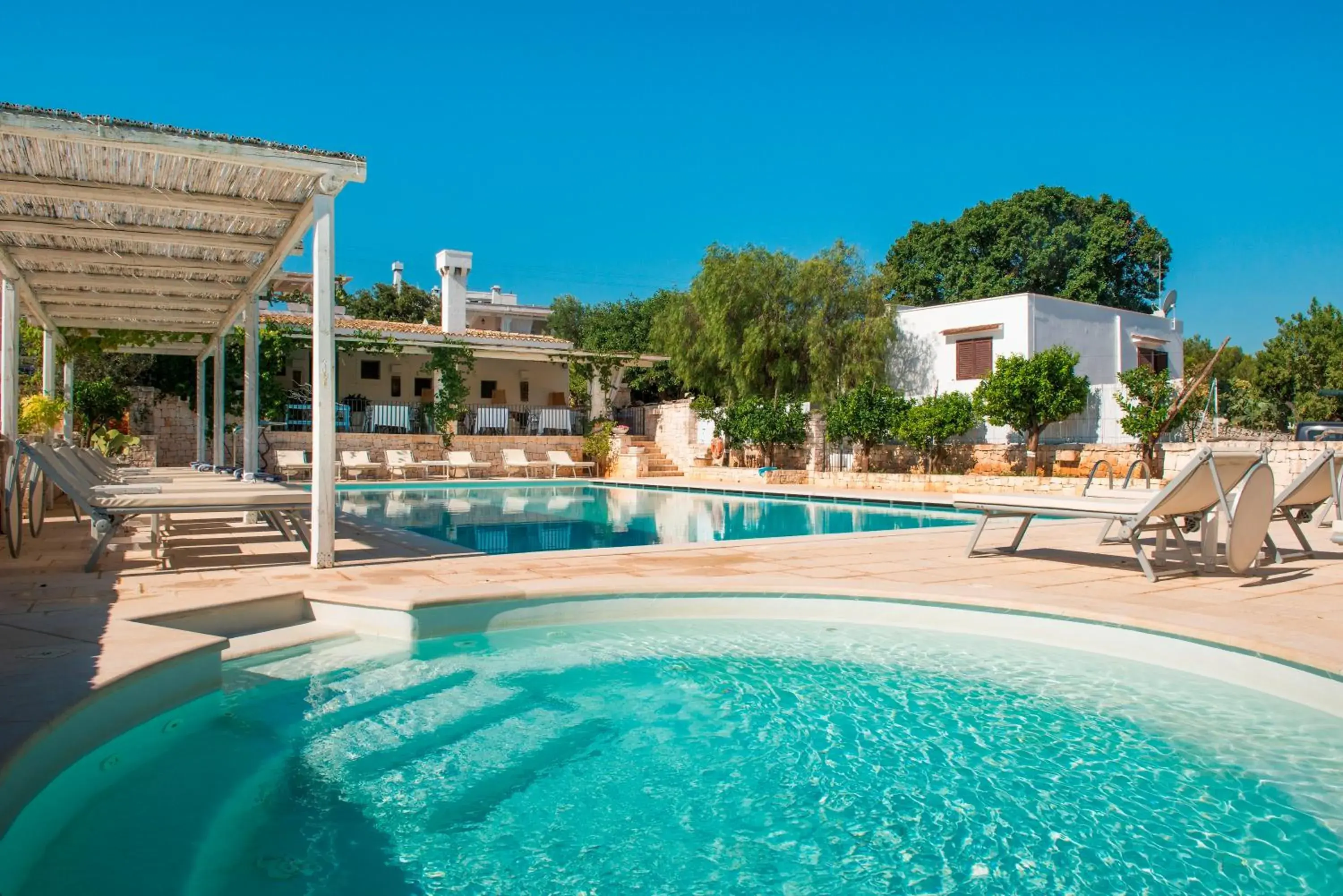 Swimming Pool in Masseria Salinola