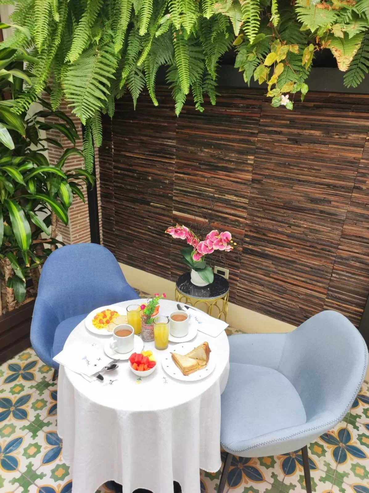 Breakfast in Hotel Boutique Quinta Camacho