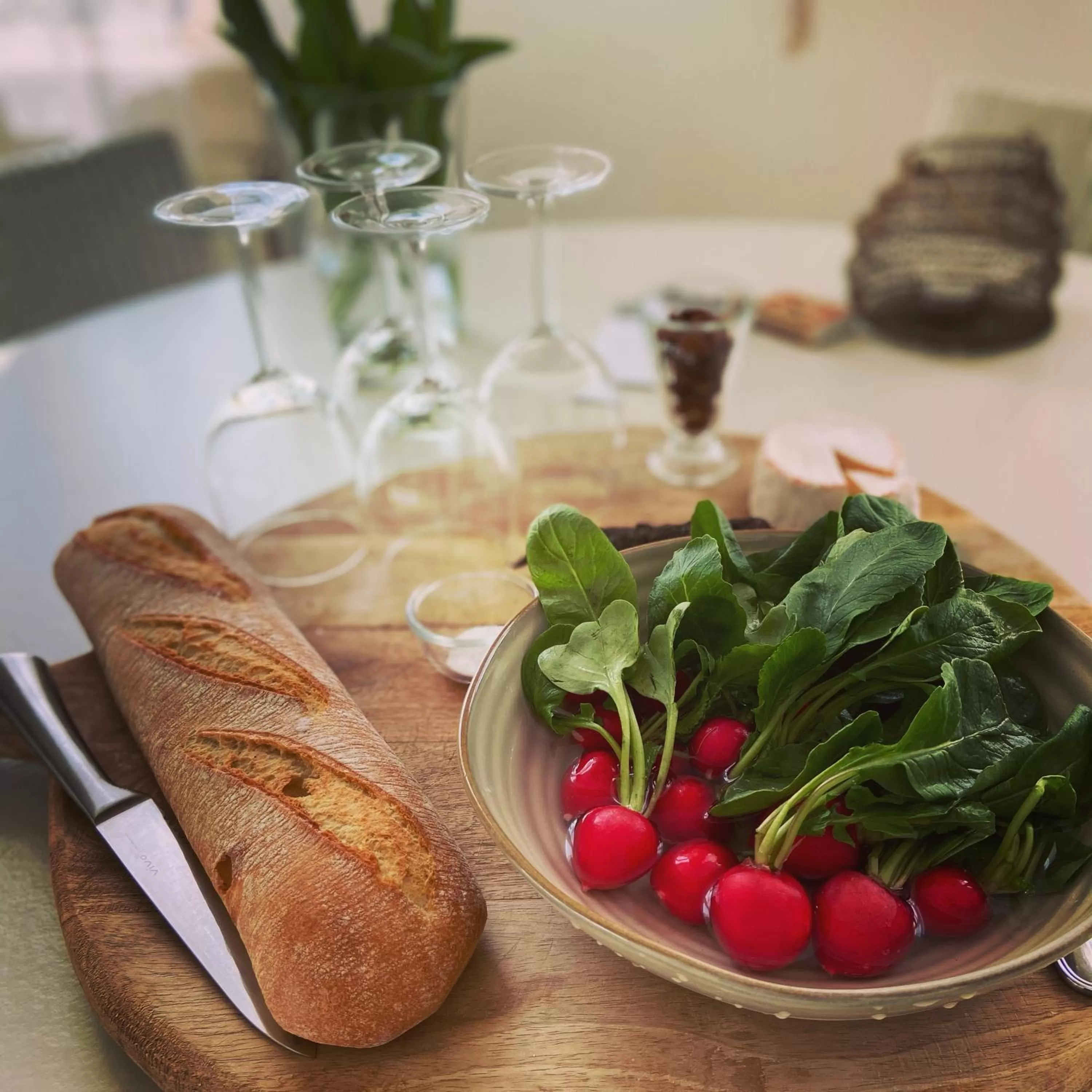 Living room, Food in B&B Het Atelier