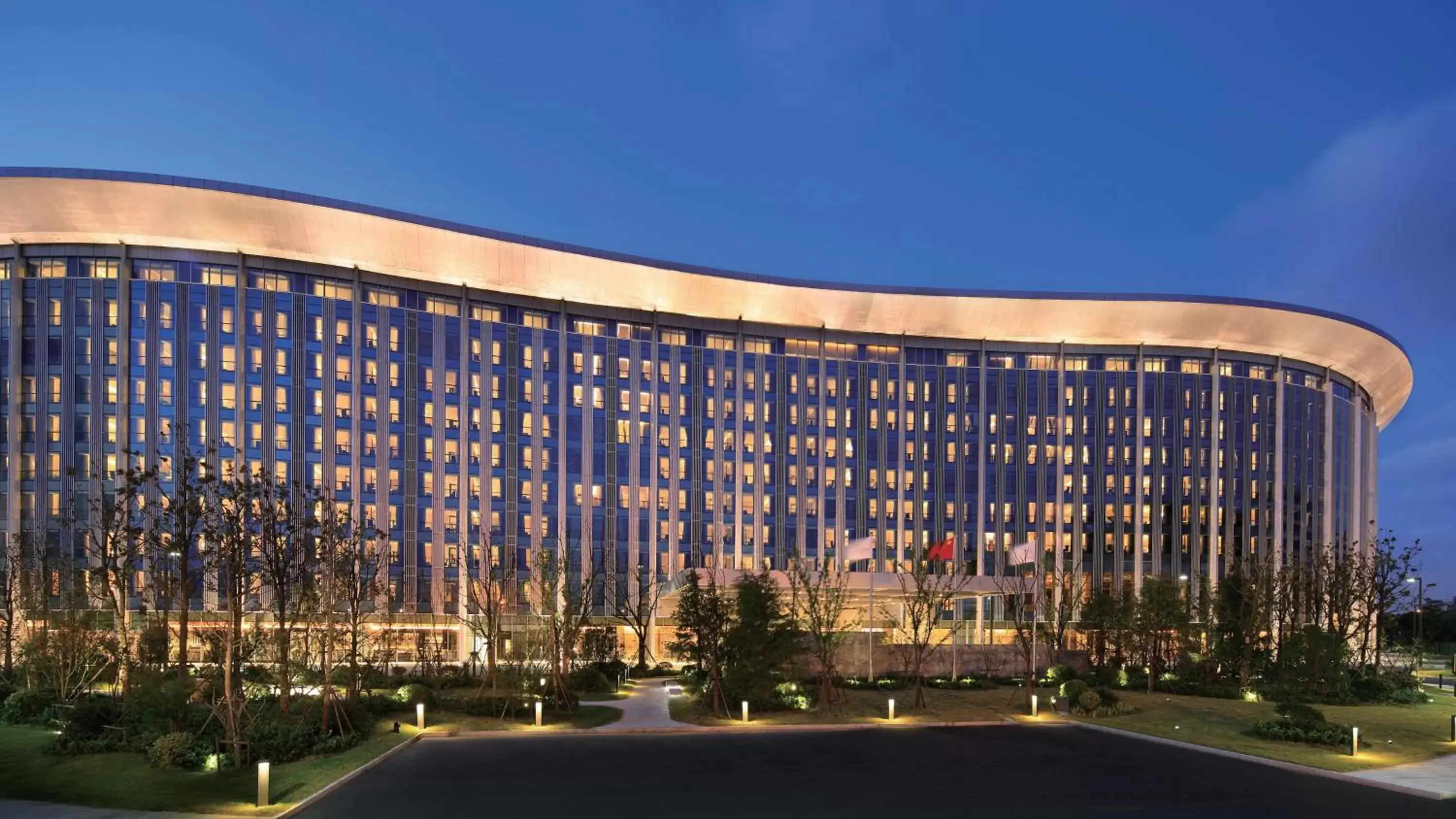 Property building in InterContinental Shanghai Hongqiao NECC, an IHG Hotel