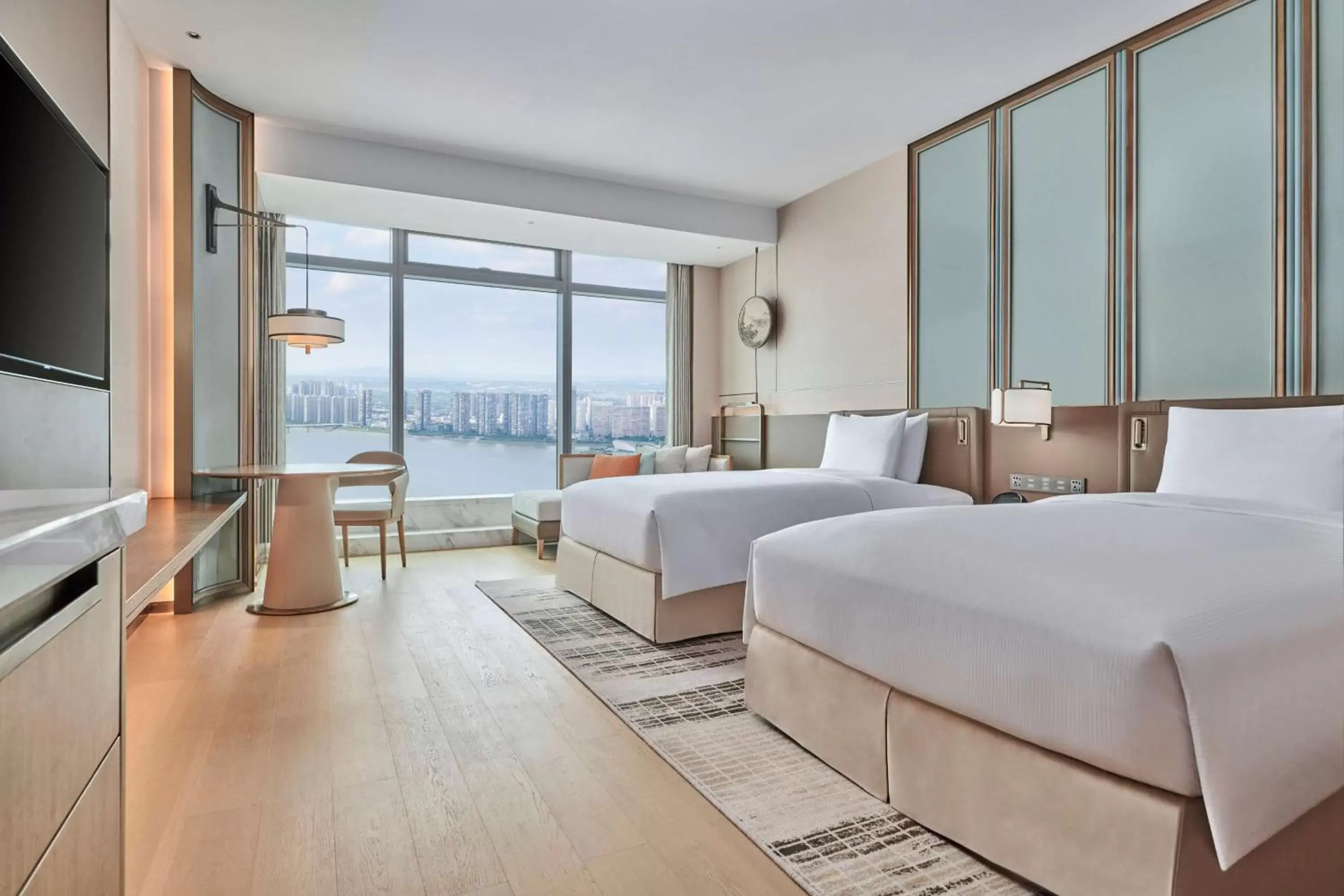 Bedroom in Hilton Changsha Riverside