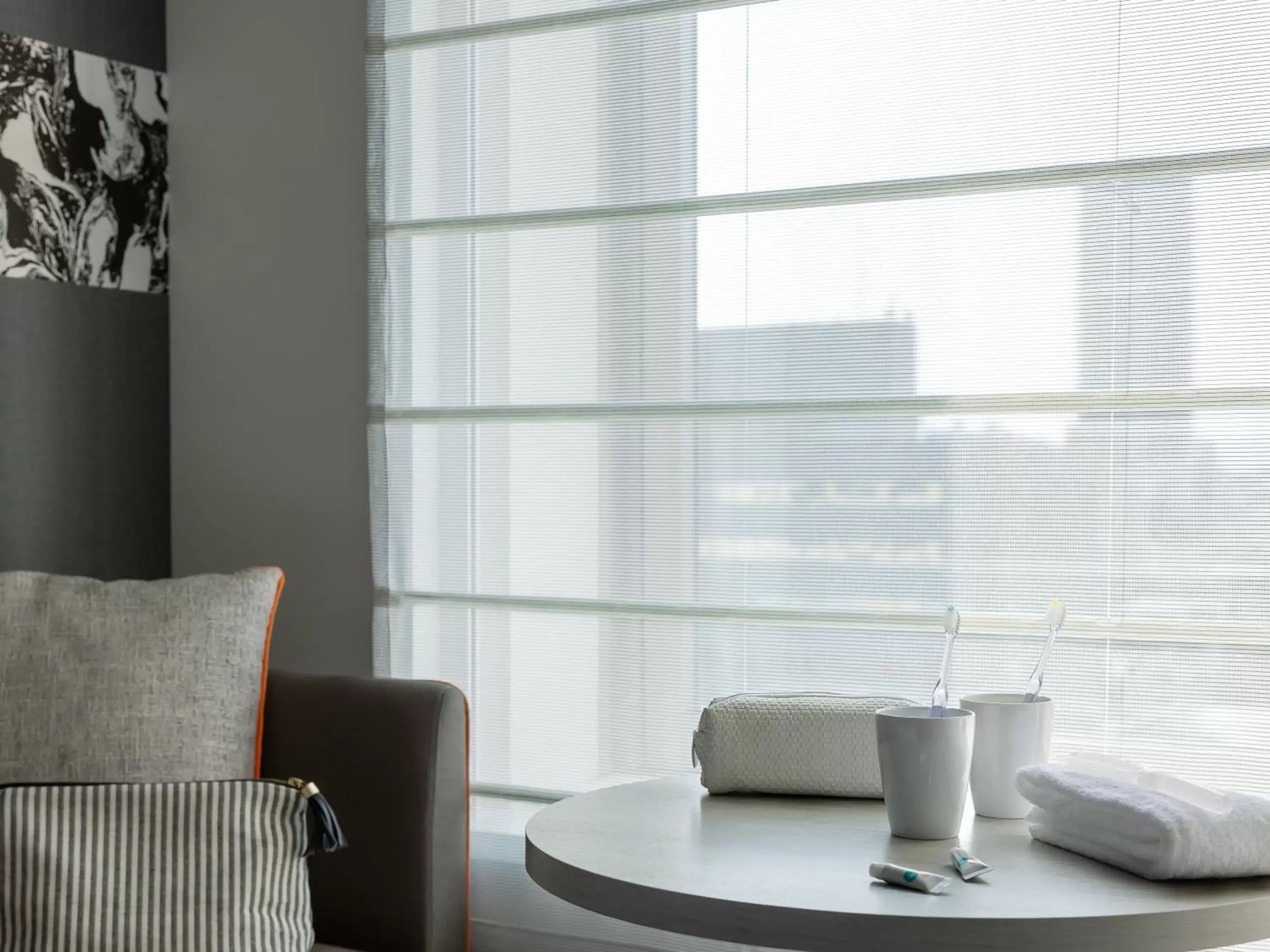 Decorative detail, Seating Area in Mitsui Garden Hotel Hiroshima