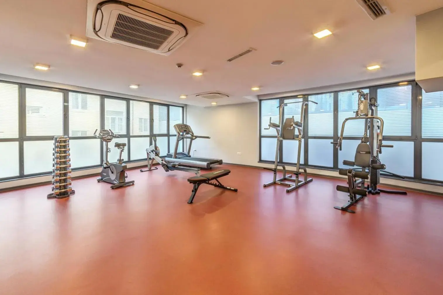 Fitness centre/facilities in COOP Hotel Sofia