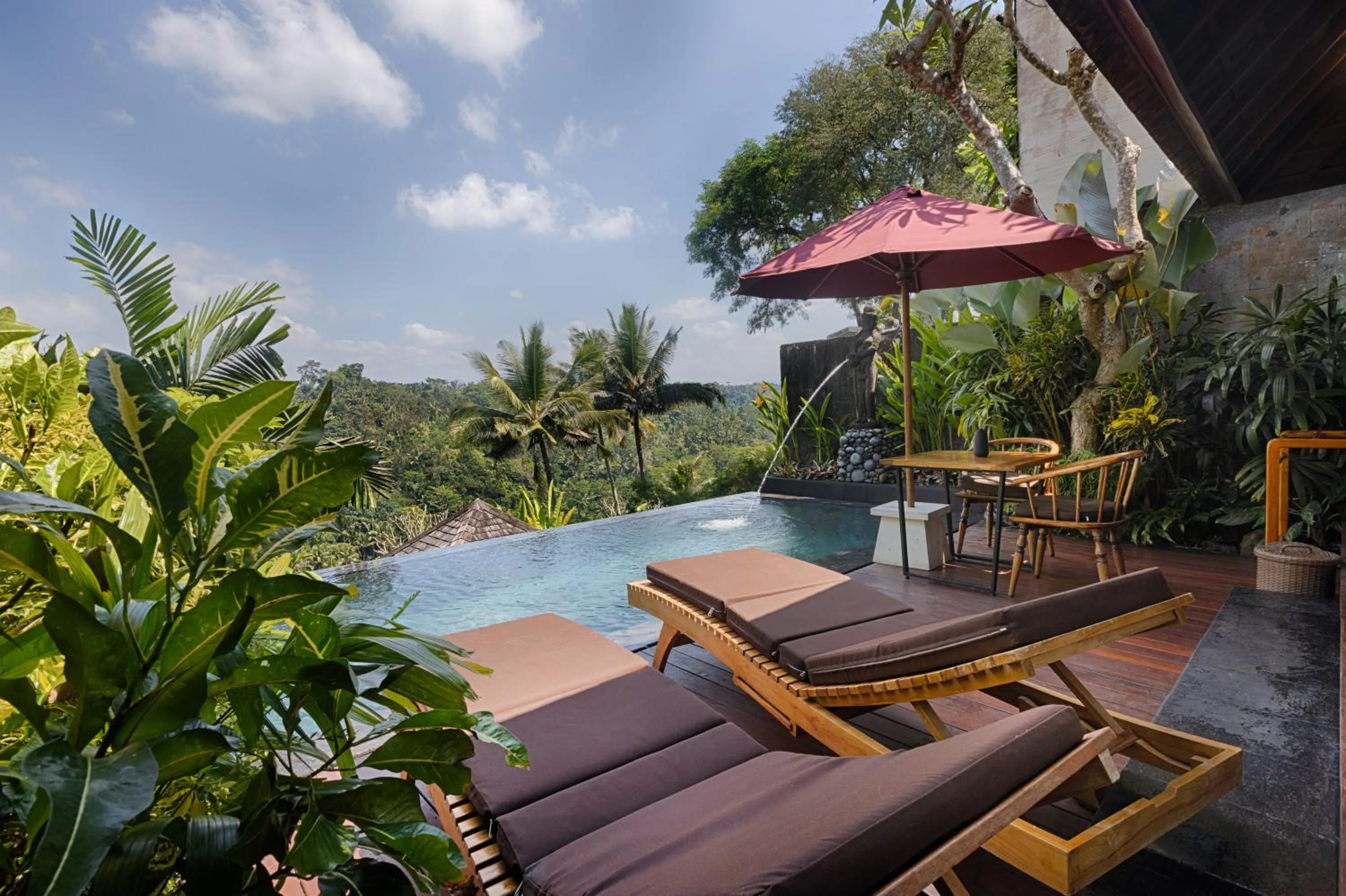 Natural landscape in Black Penny Villas Ubud