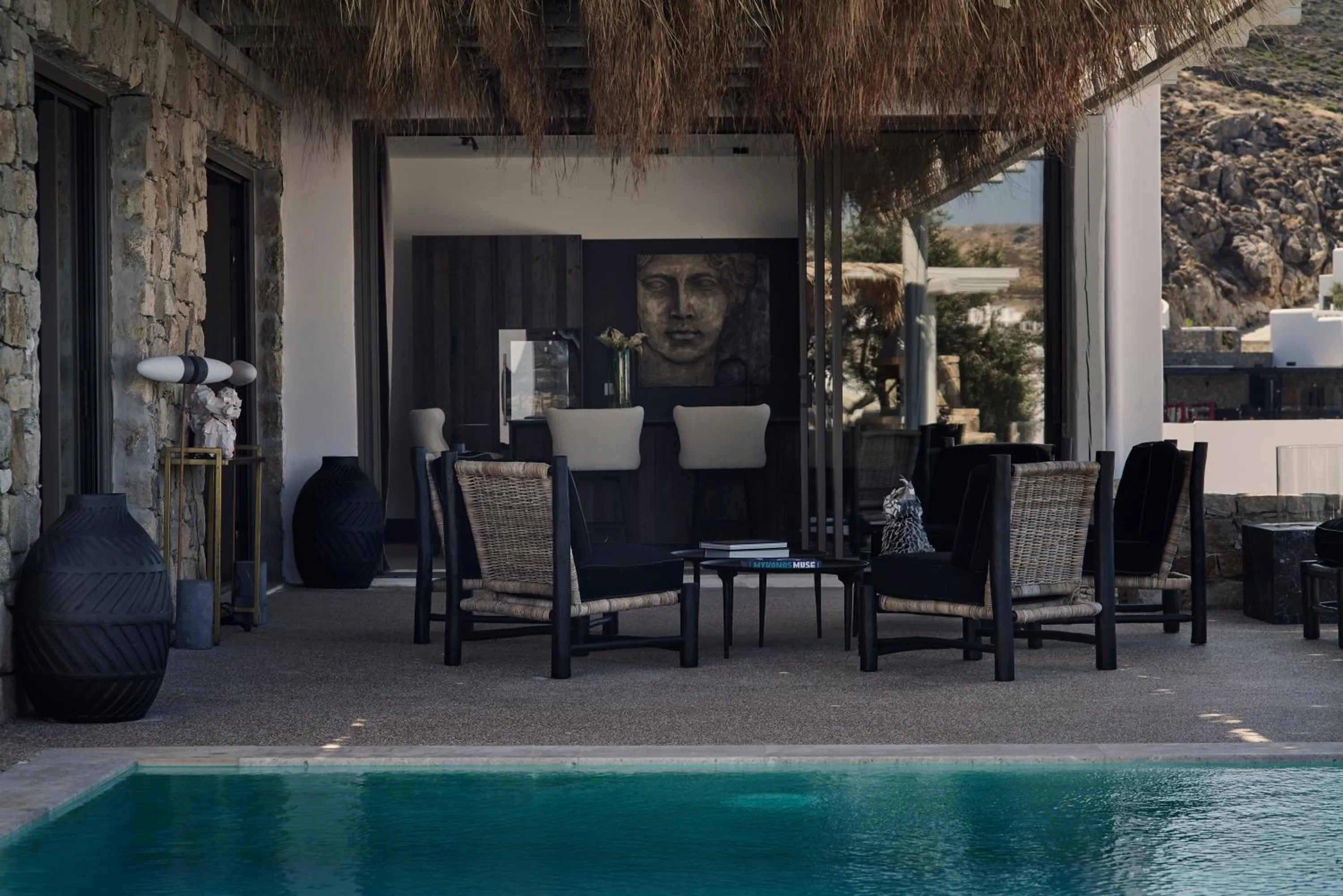 Pool view in Myconian Villa Collection - Preferred Hotels & Resorts