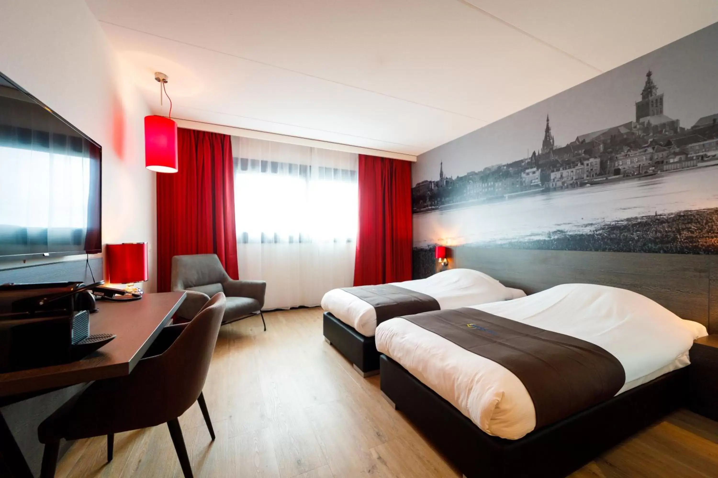 Bedroom in Bastion Hotel Nijmegen