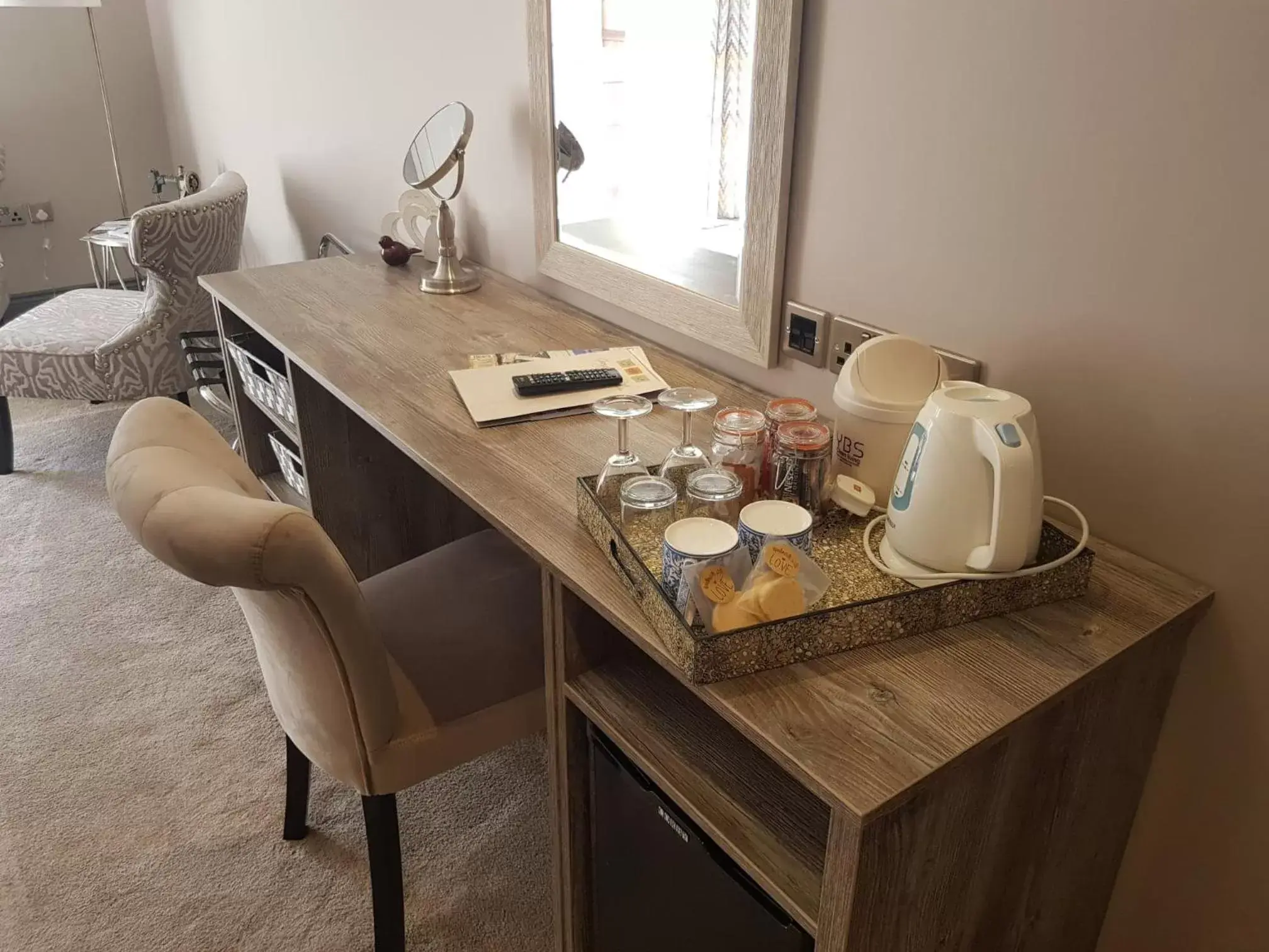 Coffee/tea facilities, Kitchen/Kitchenette in Grange Farm Park