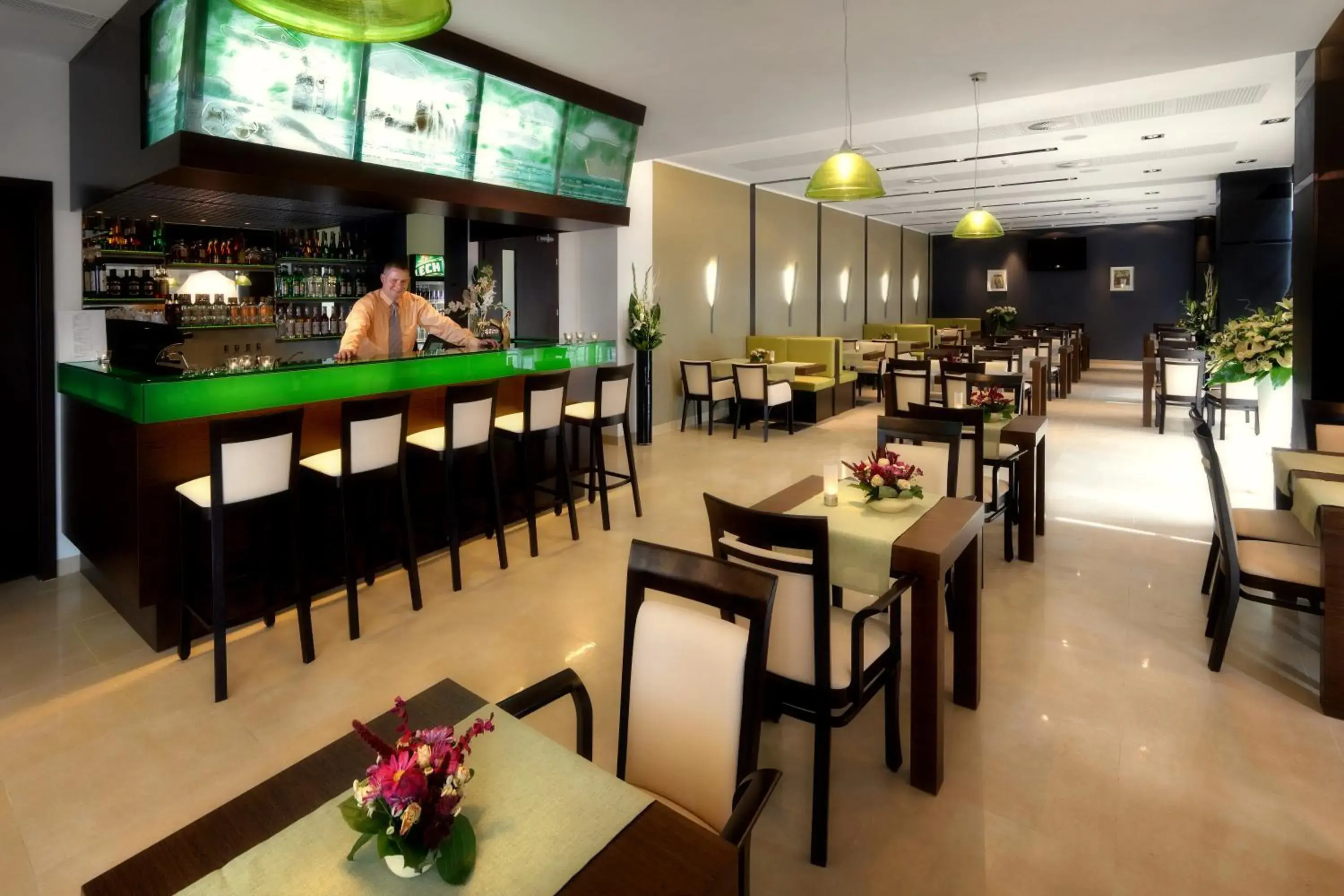 Lounge or bar, Restaurant/Places to Eat in Hotton Hotel