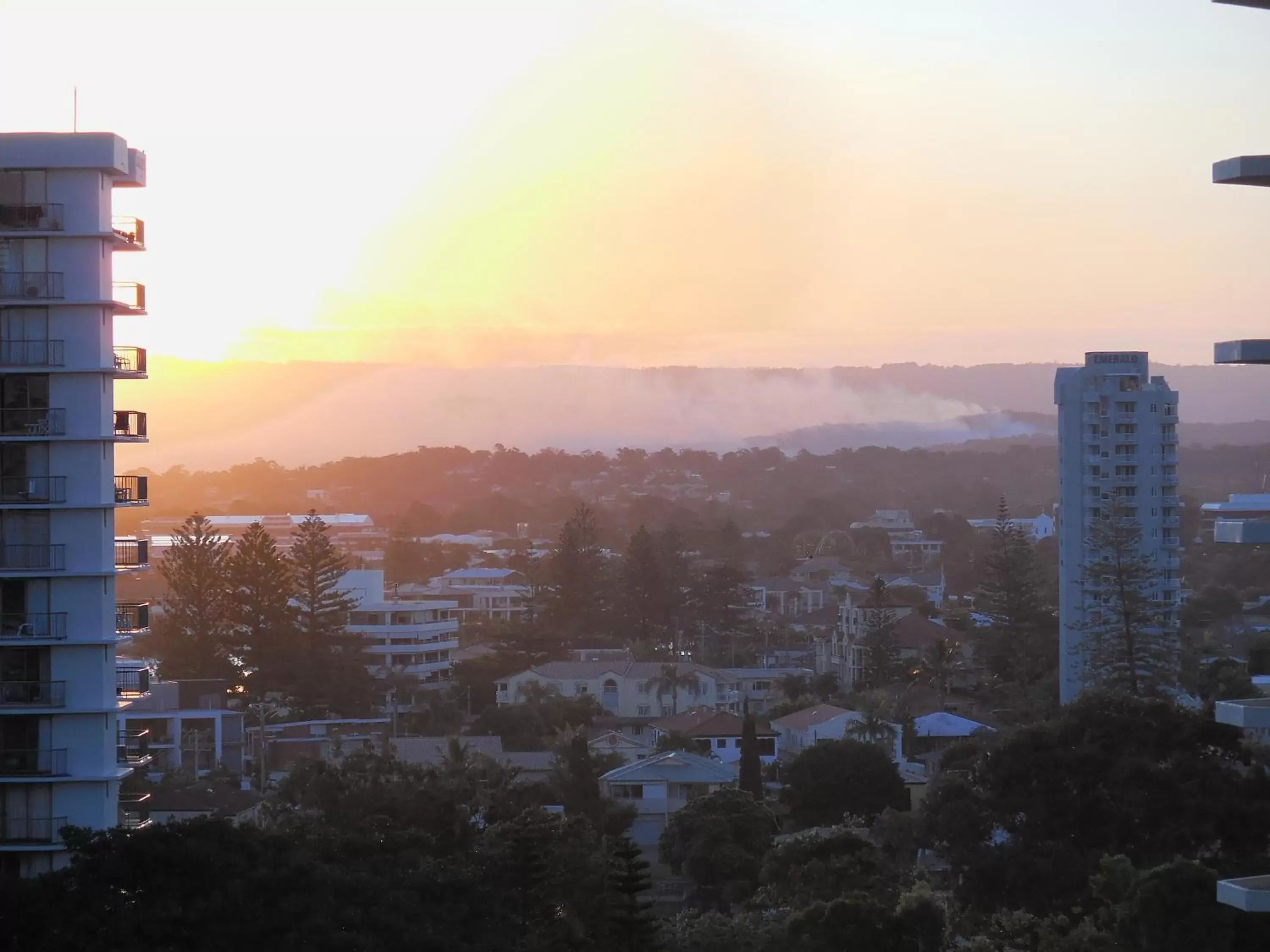 City view in Surfers Century Oceanside Apartments