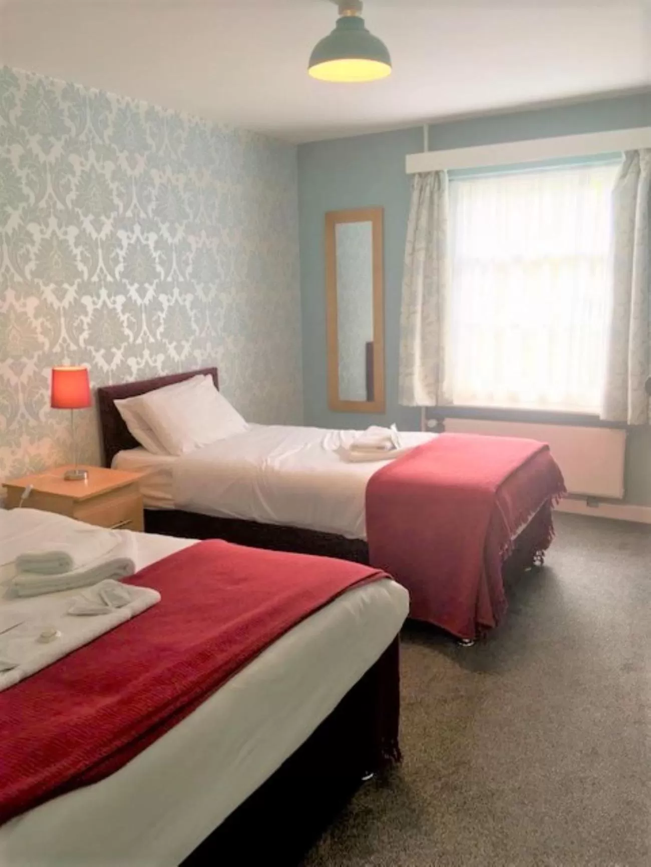 Bedroom, Bed in Luther King House