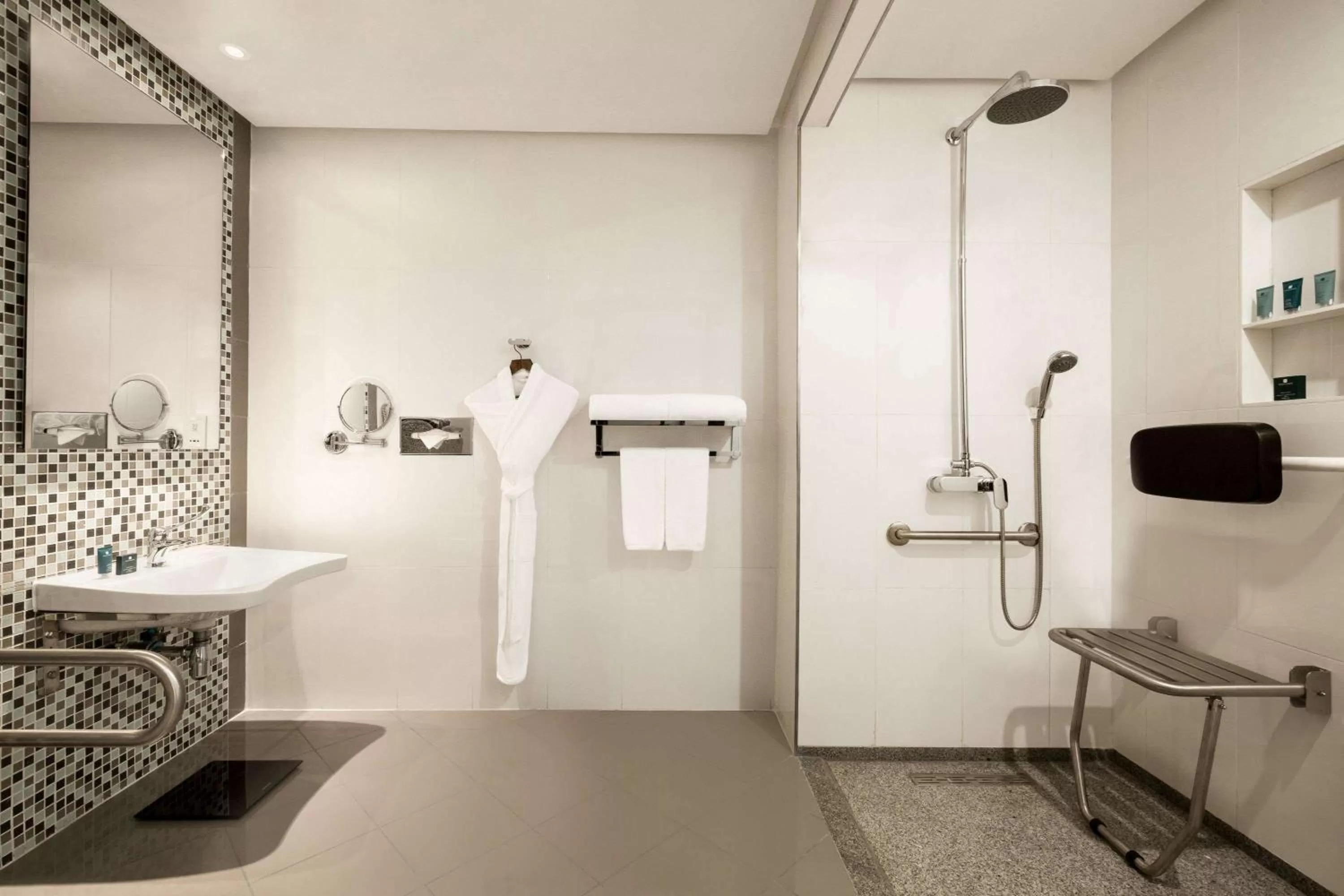 Bathroom in Wyndham Garden Manama