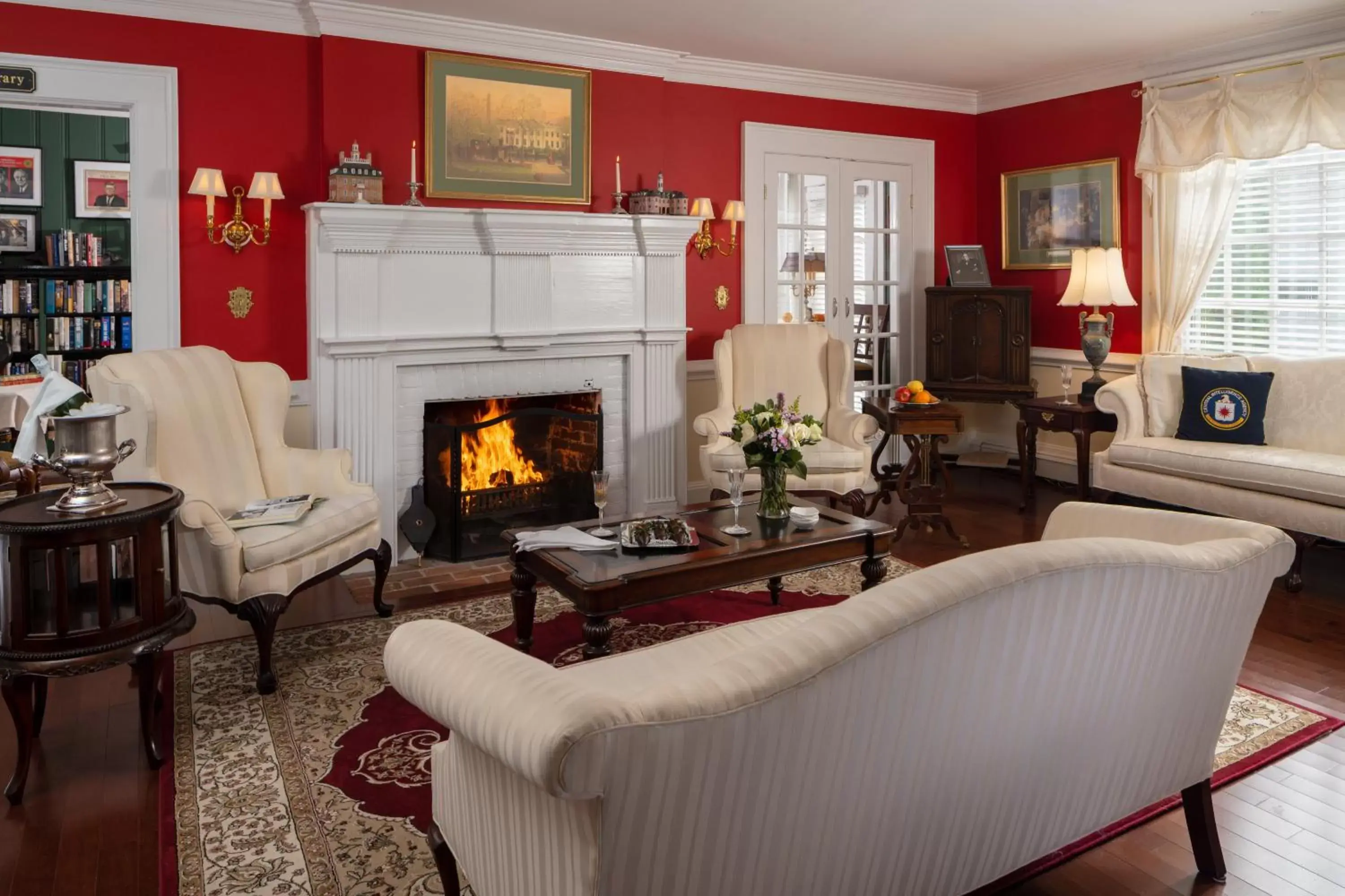 Seating Area in A Williamsburg White House Inn