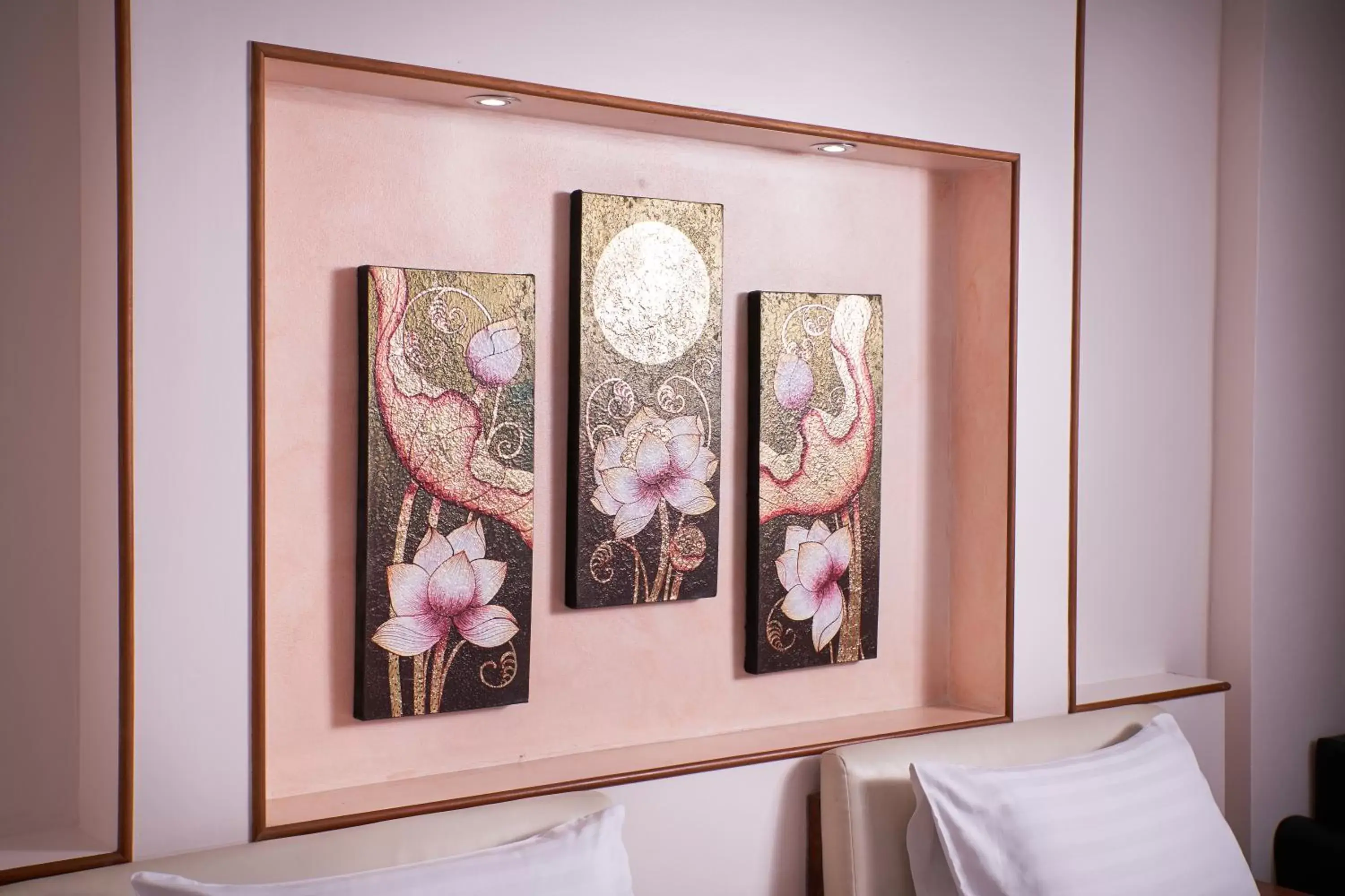 Decorative detail in KC Place Hotel Pratunam - SHA Extra Plus Certified