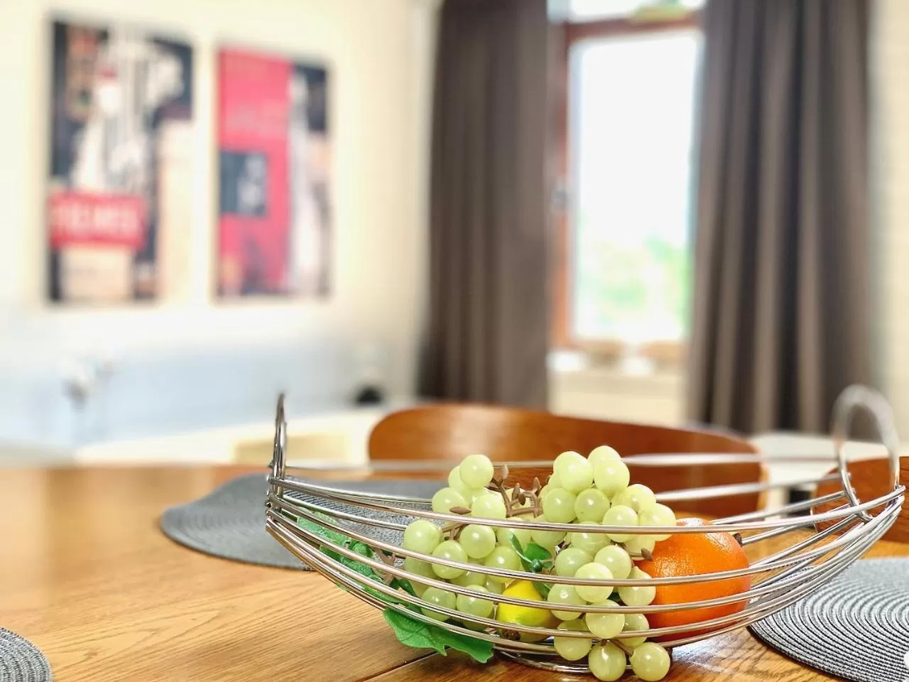 Dining area in Tornedalens B&B
