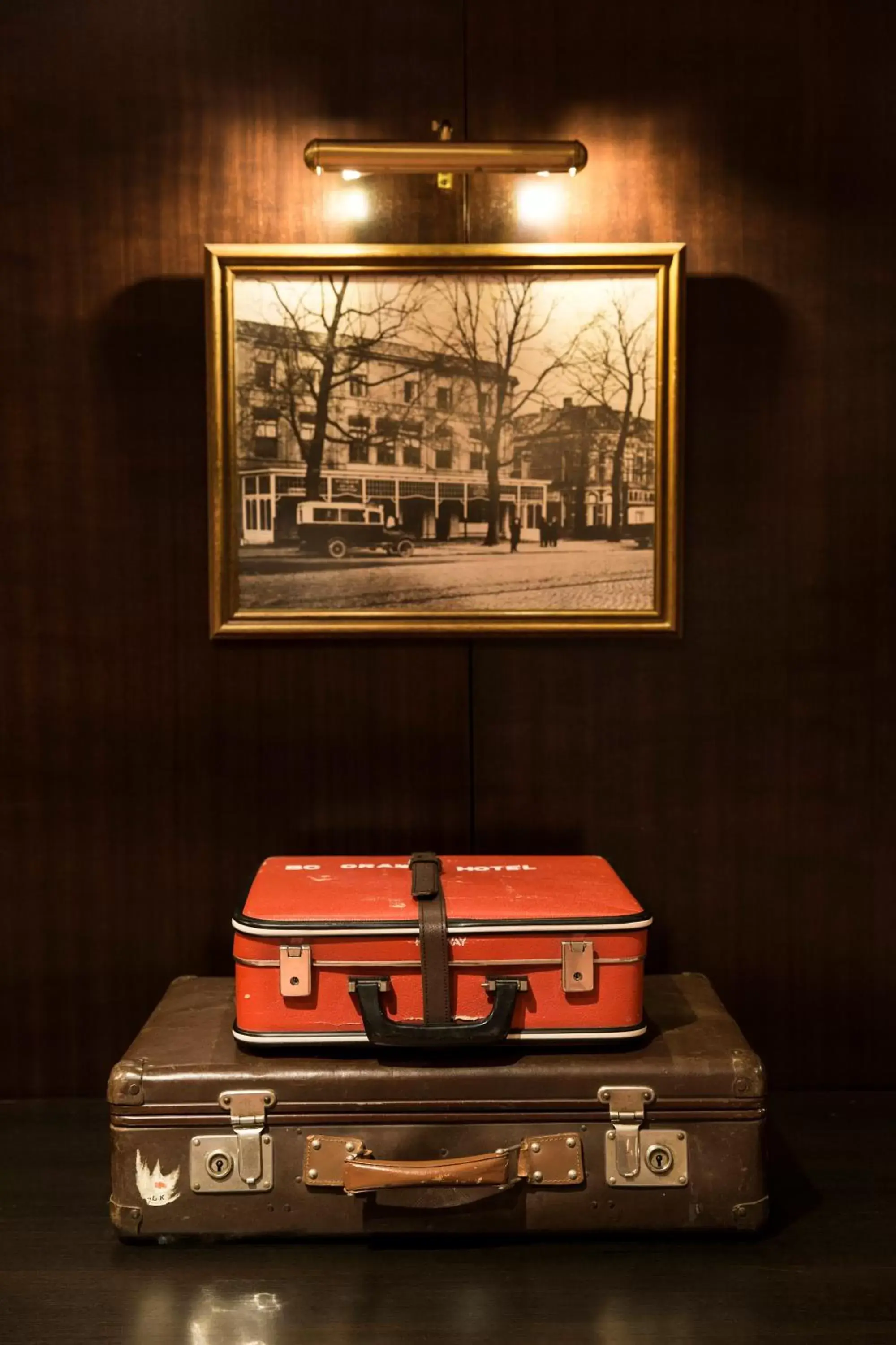 Decorative detail in Oranje Hotel Leeuwarden