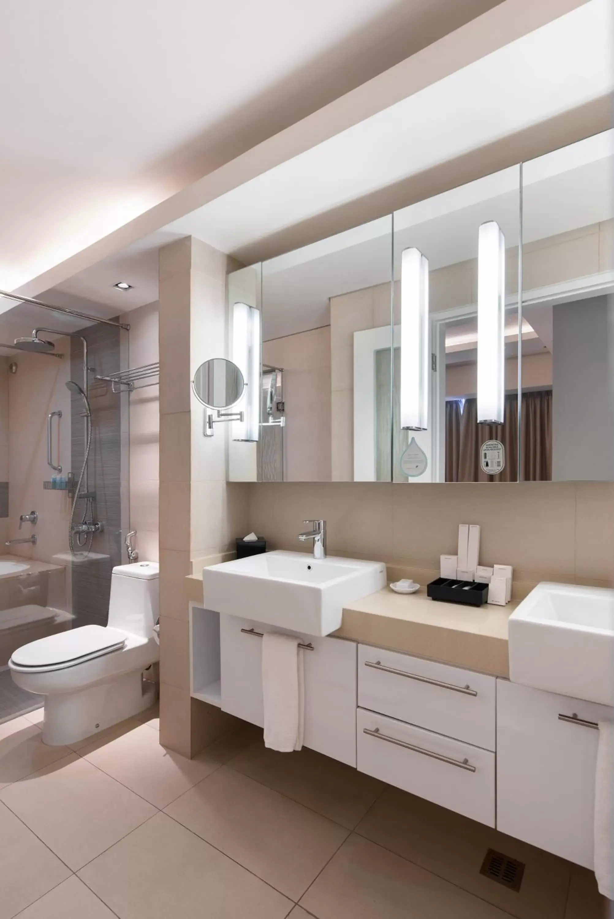 Bathroom in Citadines Salcedo Makati