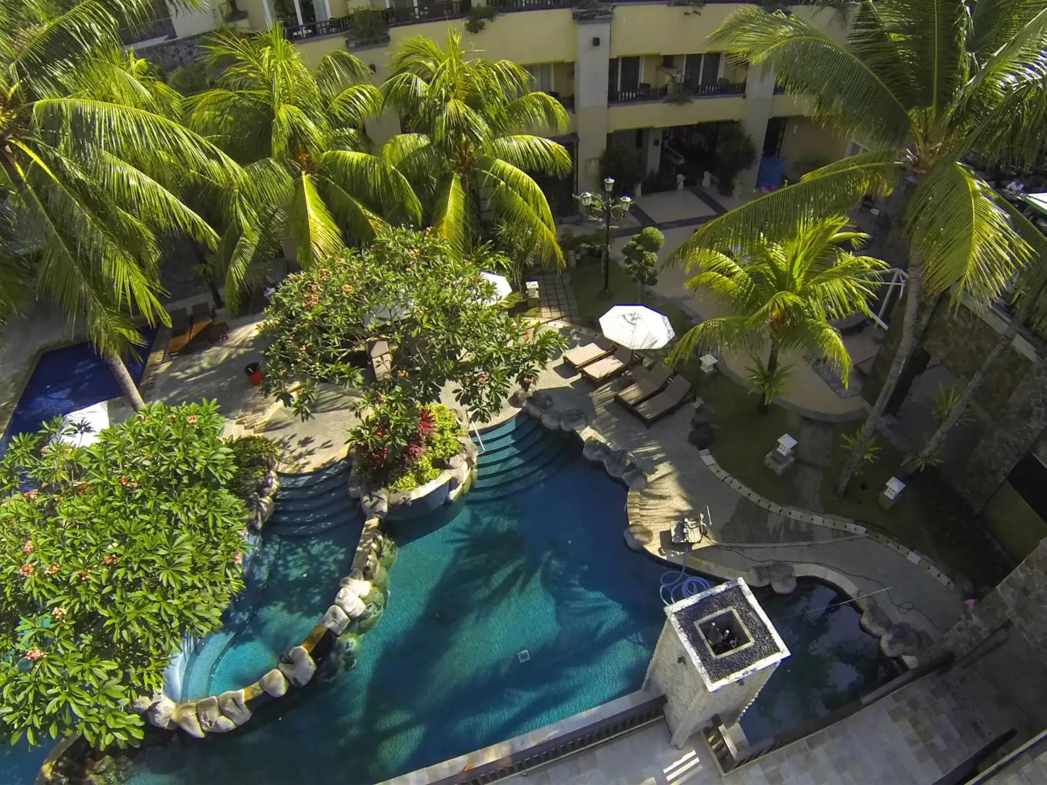 Swimming pool, Pool View in Kuta Paradiso Hotel