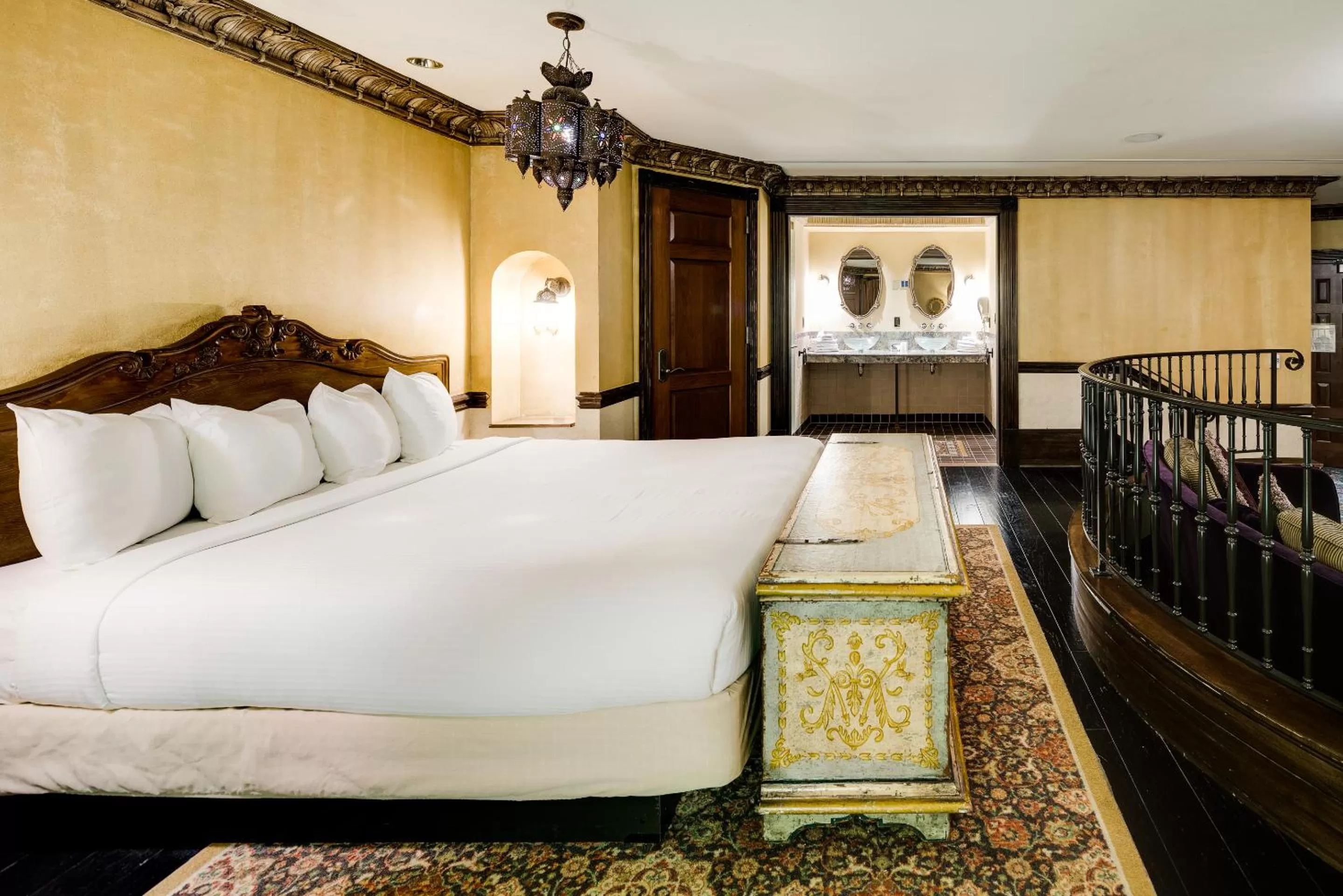 Bed in Showboat Hotel Atlantic City