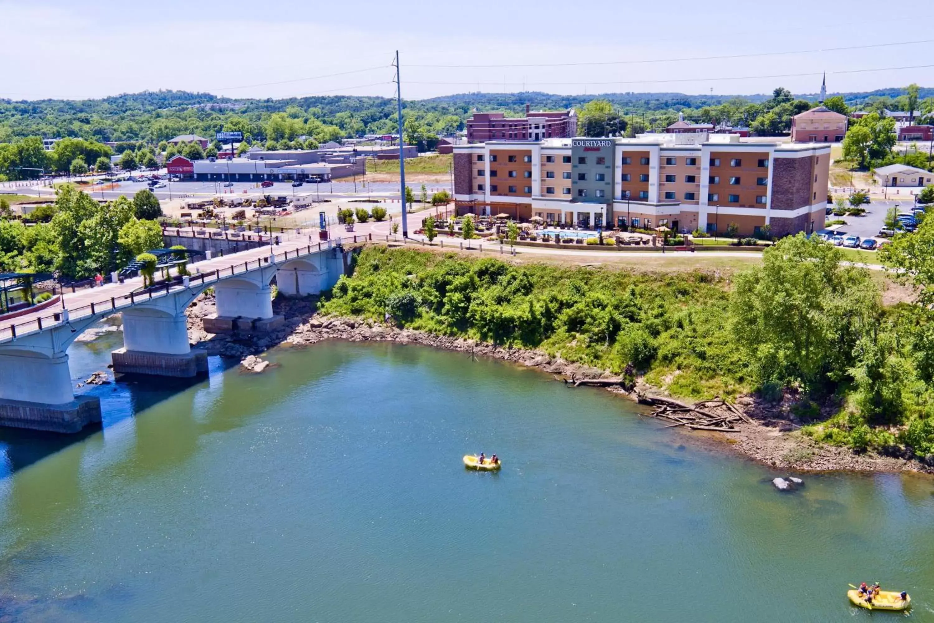 Property building, Bird's-eye View in Courtyard by Marriott Columbus Phenix City