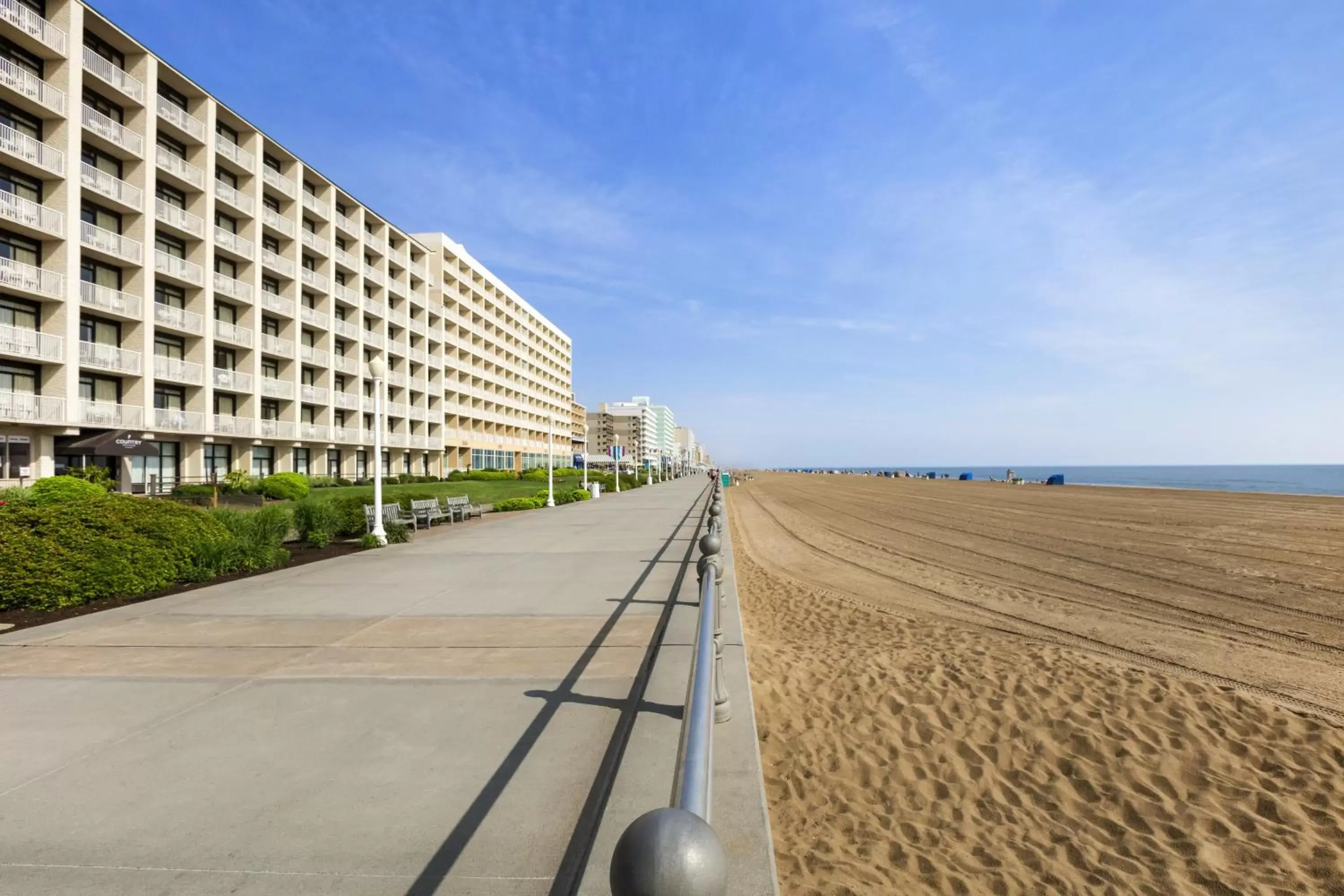 Property building, Beach in Country Inn & Suites by Radisson, Virginia Beach (Oceanfront), VA