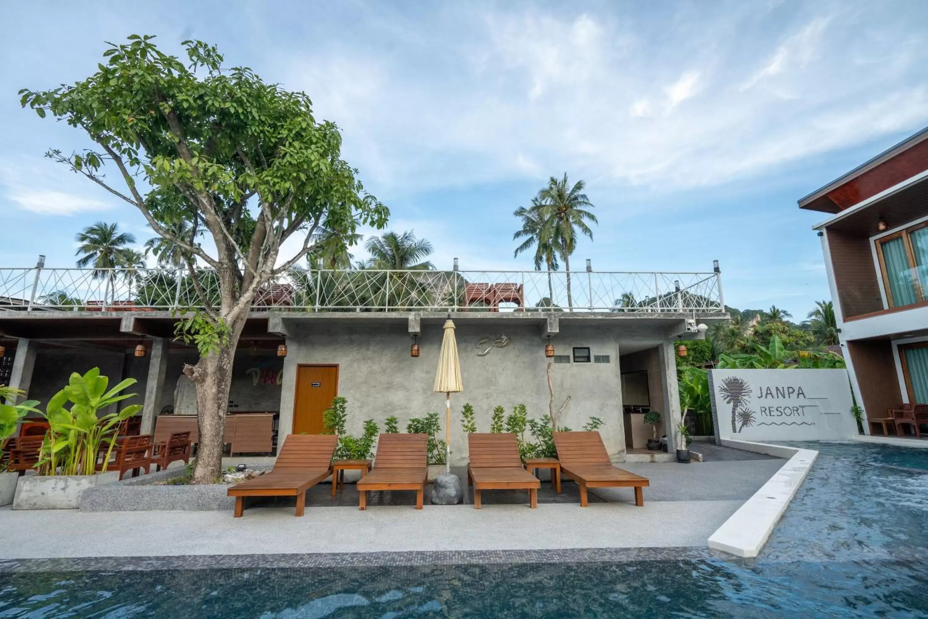 sunbed in Janpa Resort sunbed in Janpa Resort