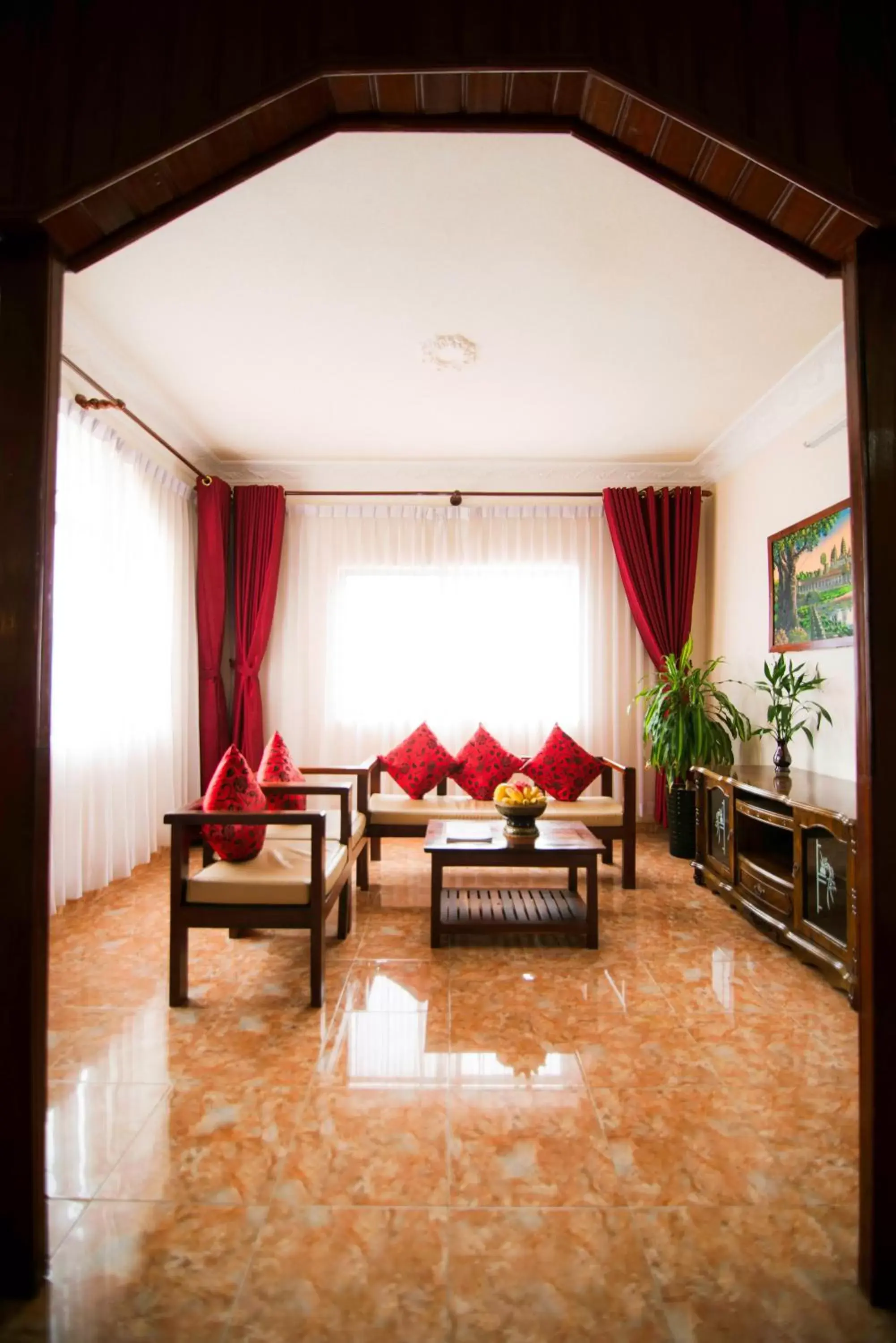 Living room, Seating Area in Reaksmey Chanreas Hotel