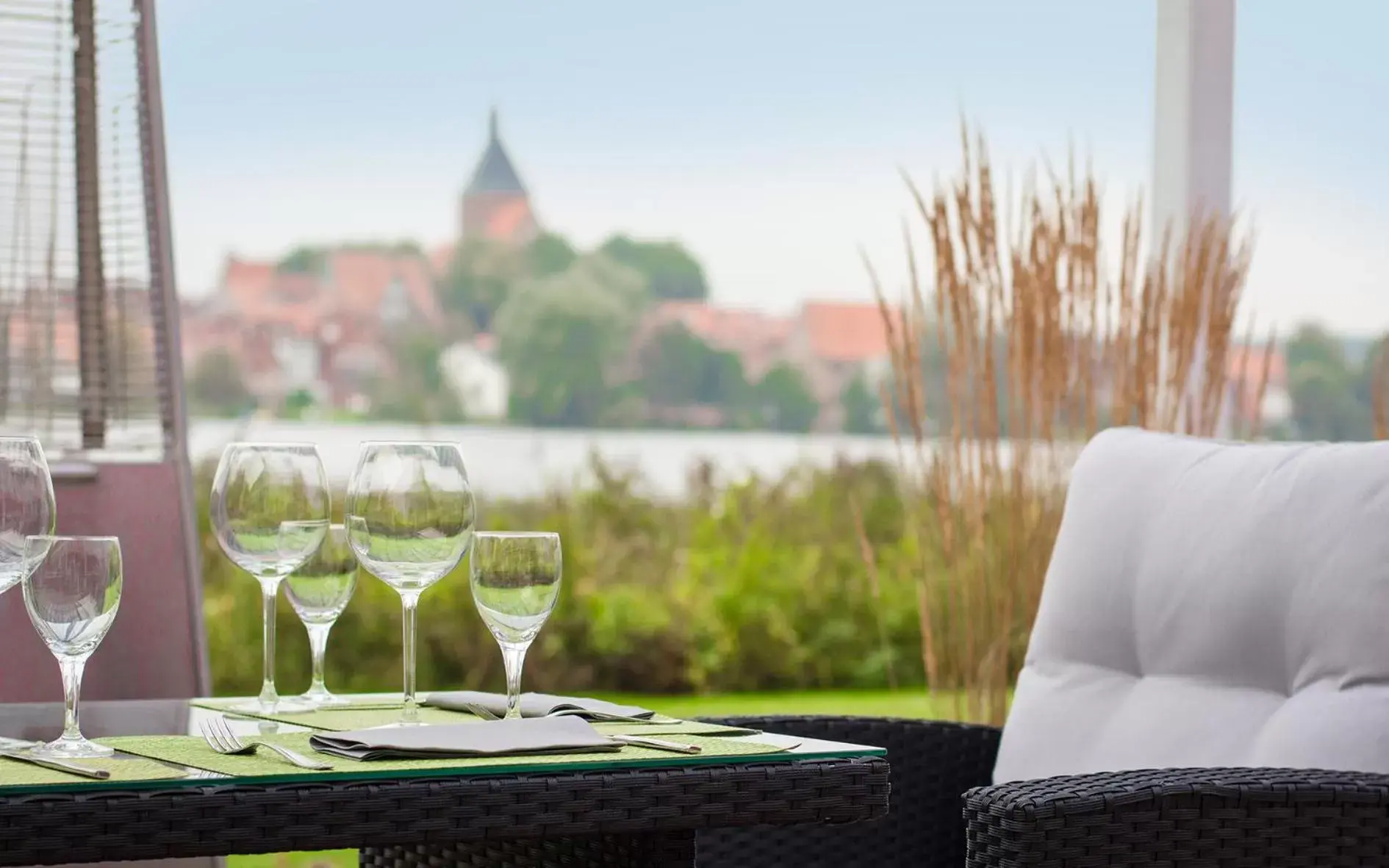 Balcony/Terrace in Seehotel Schwanenhof