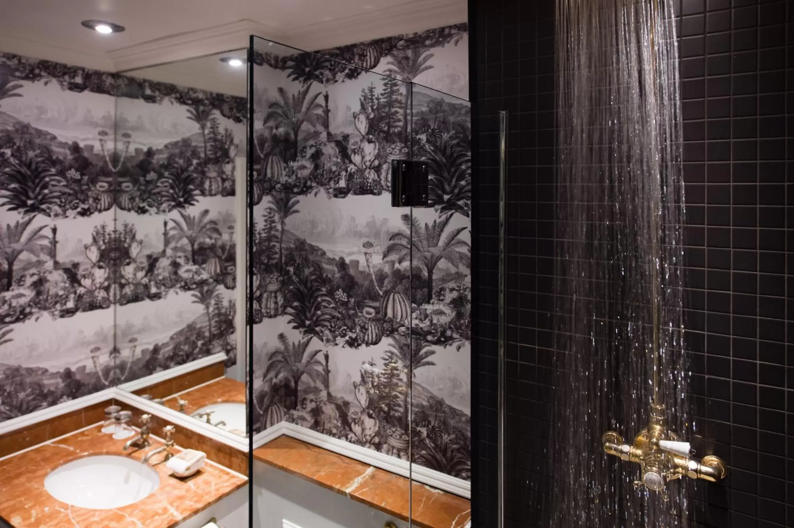 Shower, Bathroom in One Devonshire Gardens a Hotel Du Vin