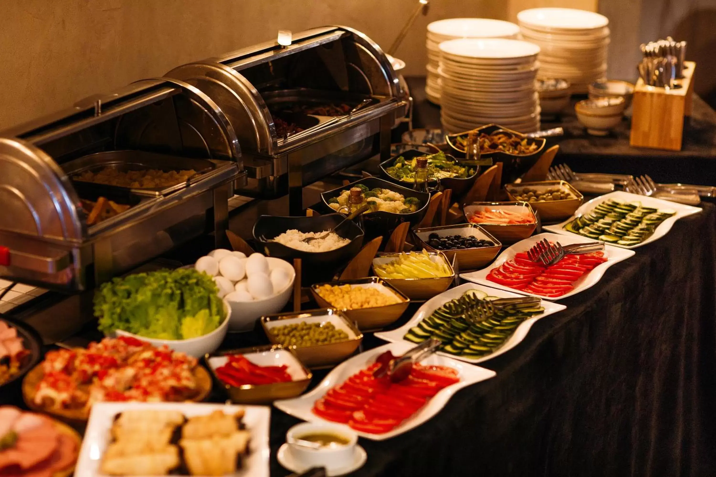 Buffet breakfast, Food in Urban Park Hotels