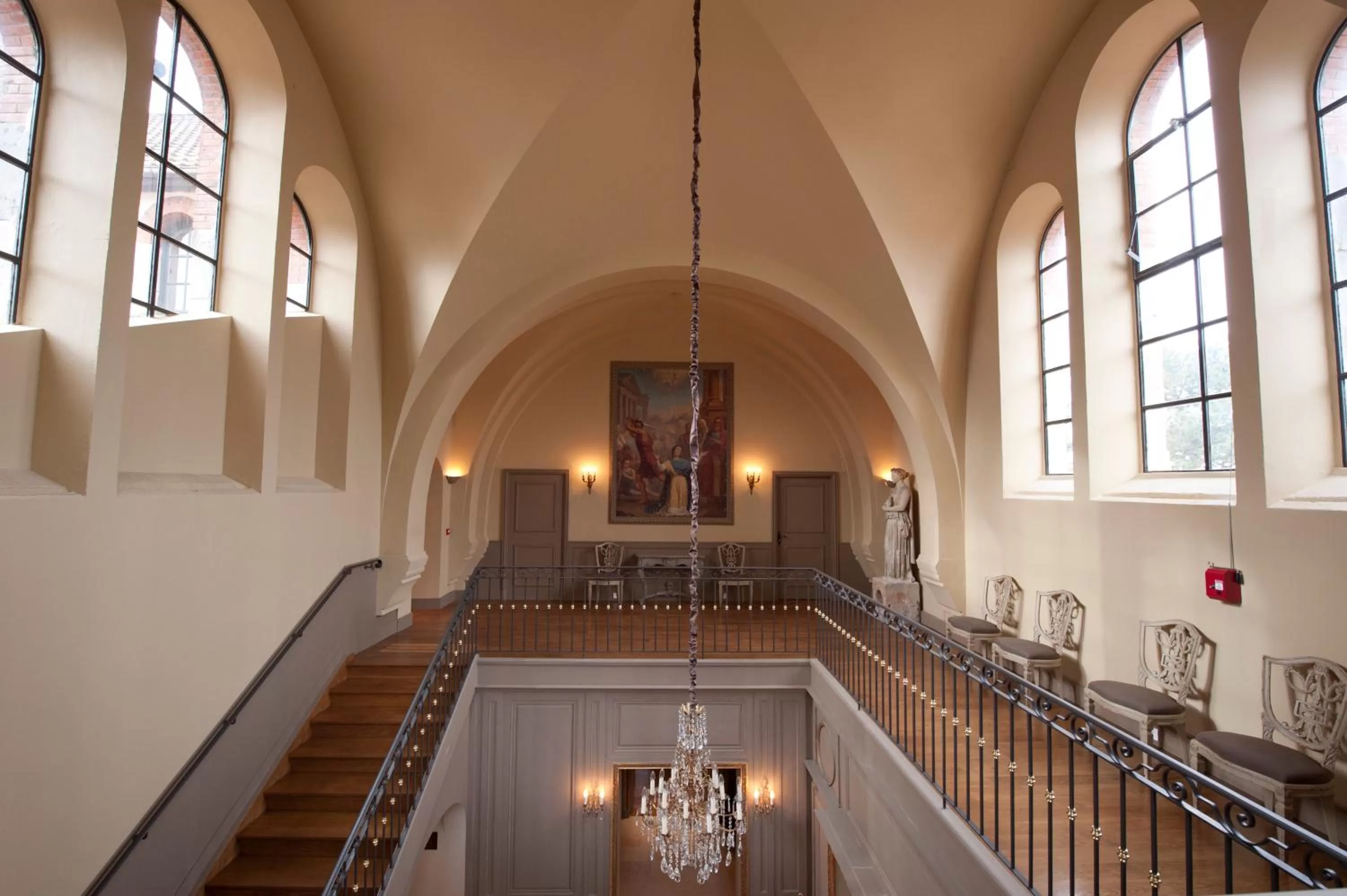 Lobby or reception in Hôtel Restaurant Spa Le Sauvage