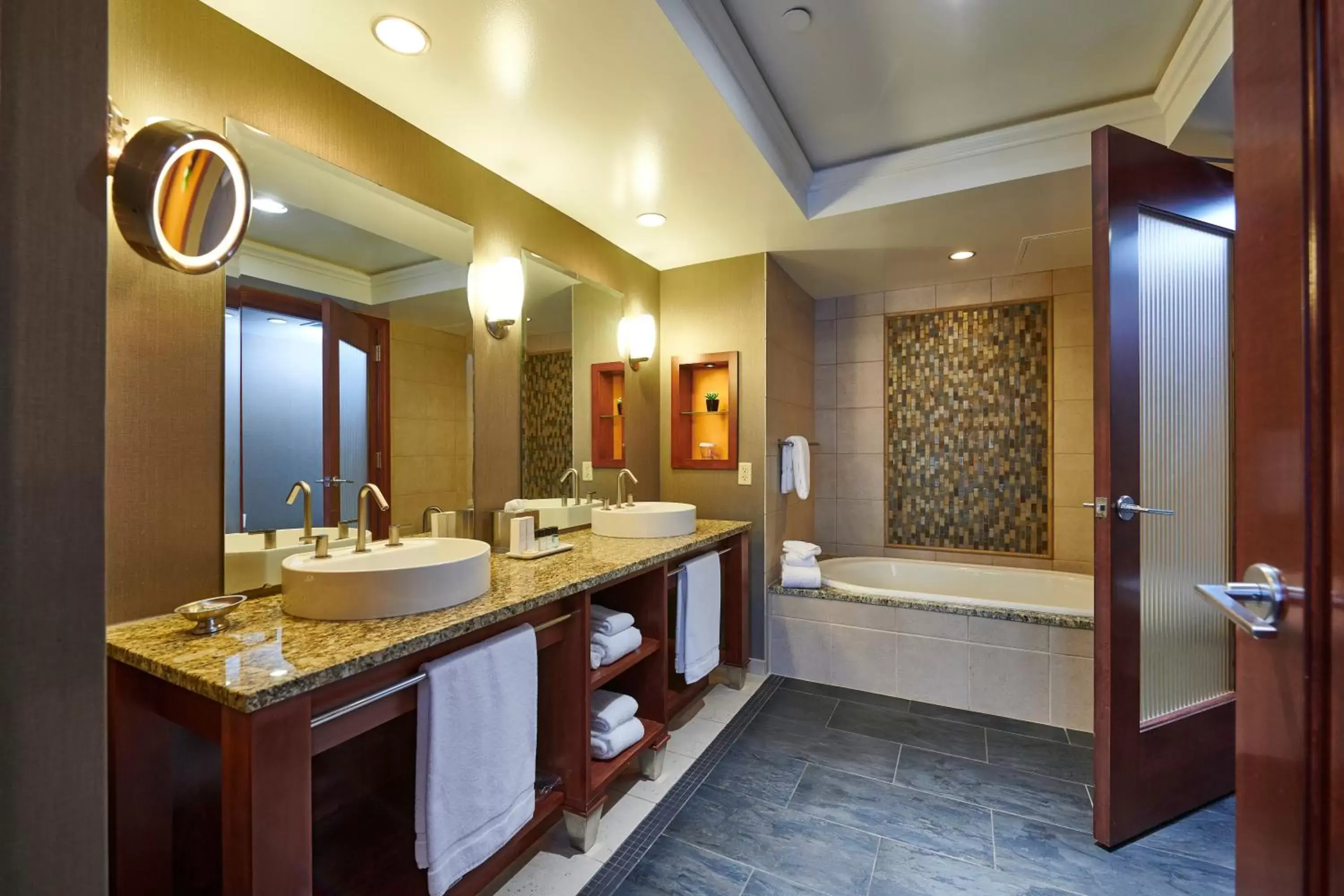 Bathroom in Mount Airy Casino Resort - Adults Only 21 Plus Bathroom in Mount Airy Casino Resort - Adults Only 21 Plus