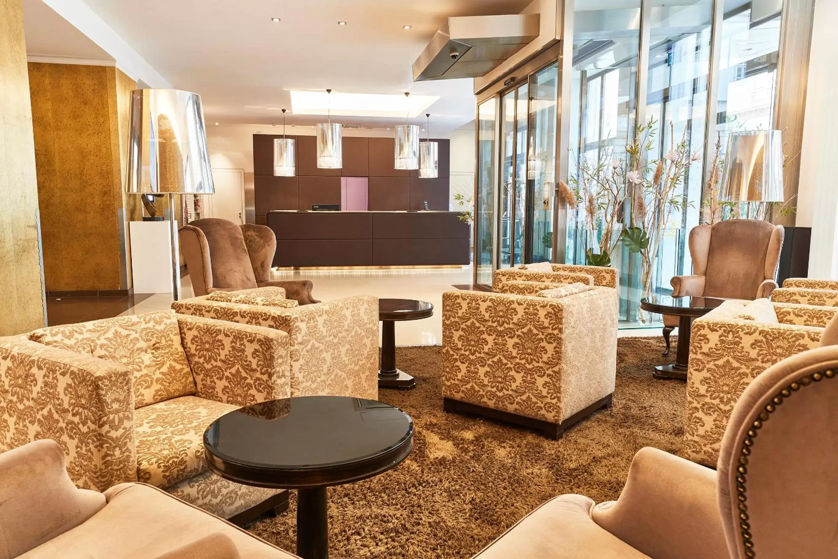 Lobby or reception, Lobby/Reception in Steigenberger Hotel Herrenhof