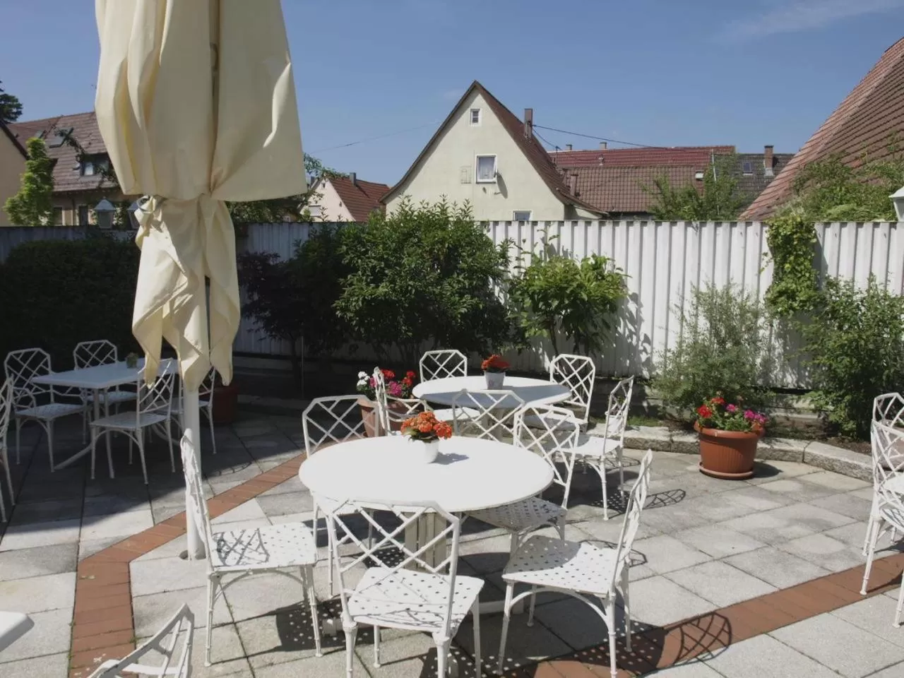 Balcony/Terrace in Airport Hotel Filder Post