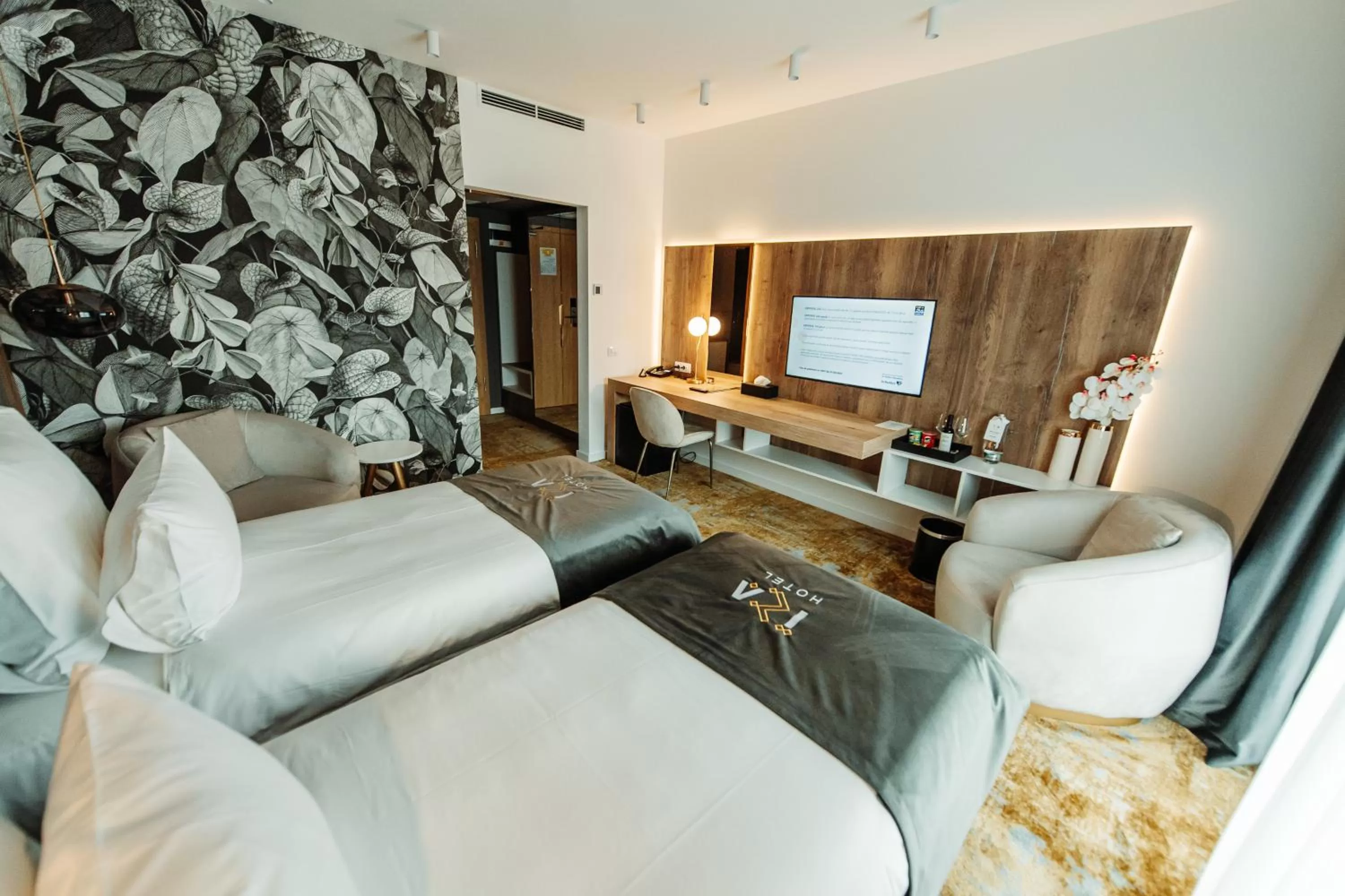Bed in Iza Hotel