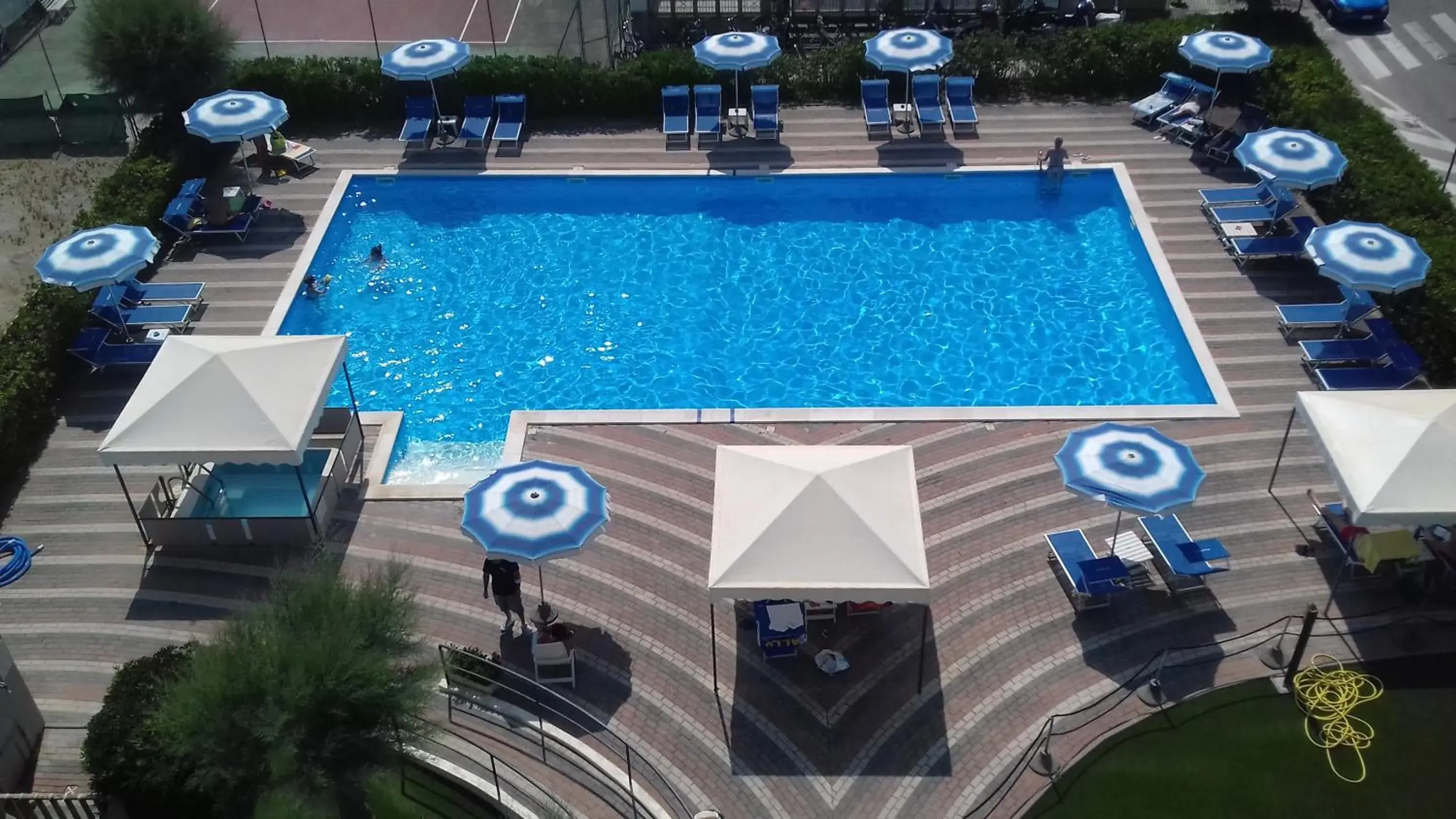 Swimming pool, Pool View in Hotel Atlantic