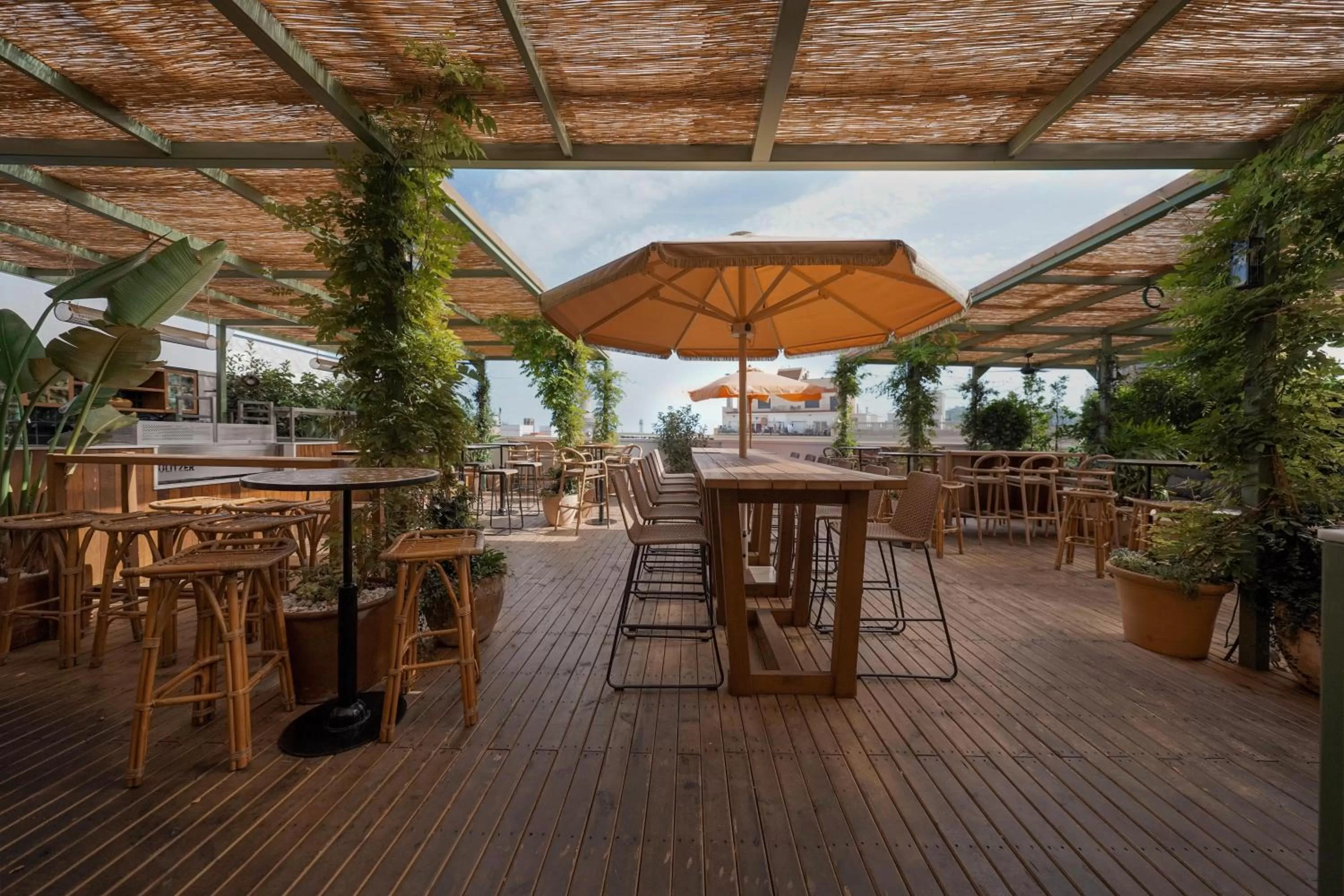 Balcony/Terrace in Hotel Pulitzer Barcelona