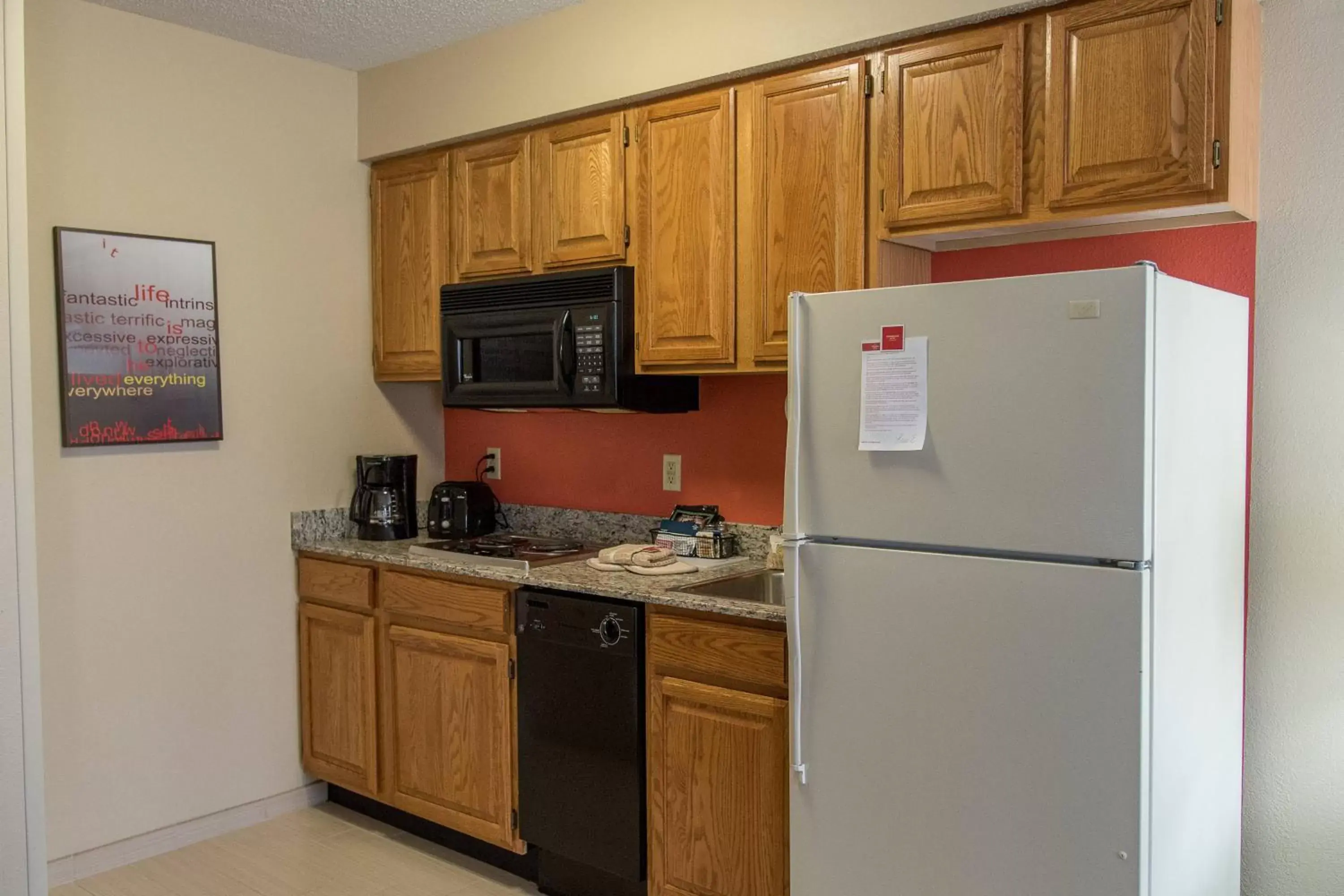 Kitchen or kitchenette, Kitchen/Kitchenette in TownePlace Suites by Marriott Lafayette