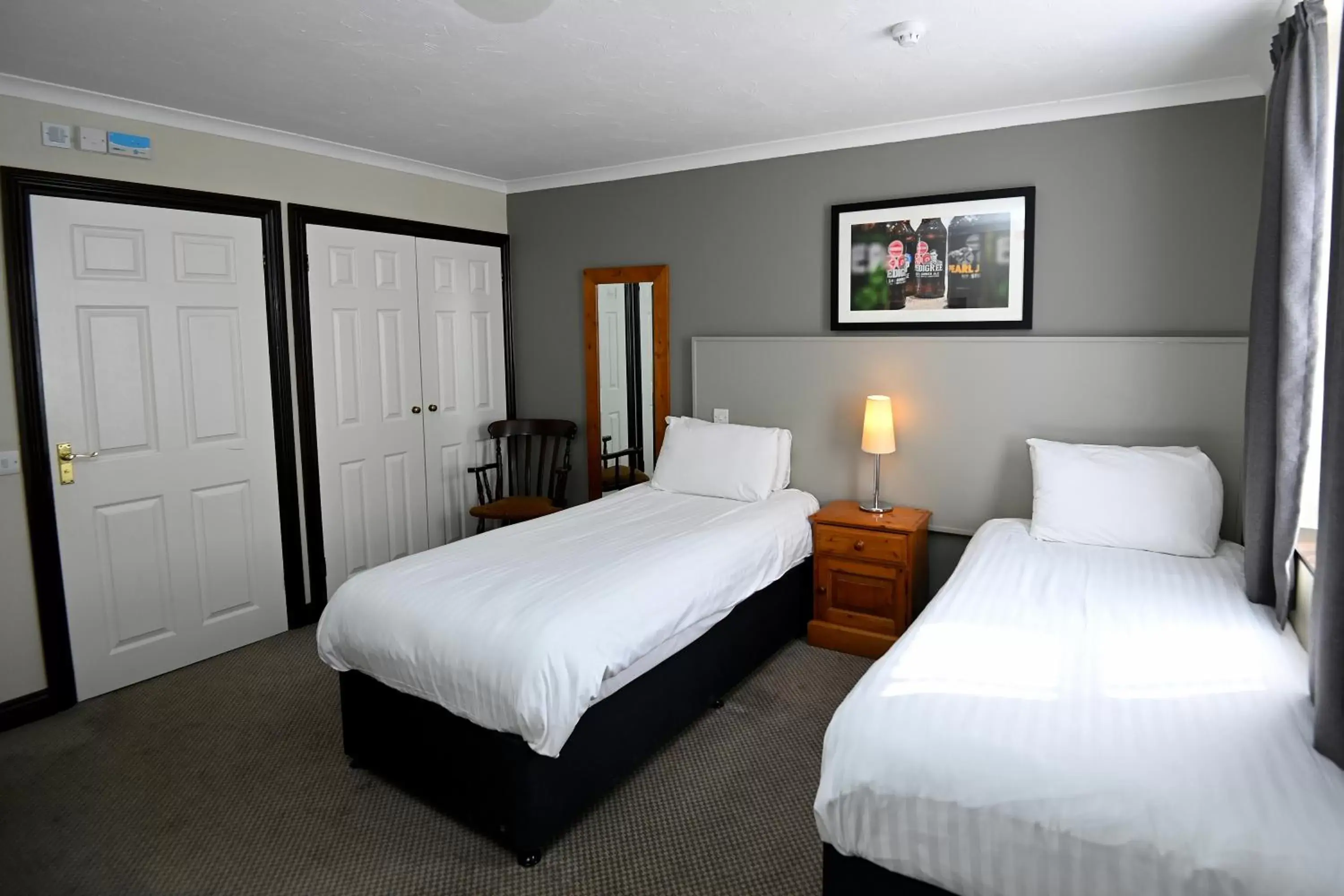 Bedroom, Bed in Admiral's Table, Bridgwater by Marston's Inns