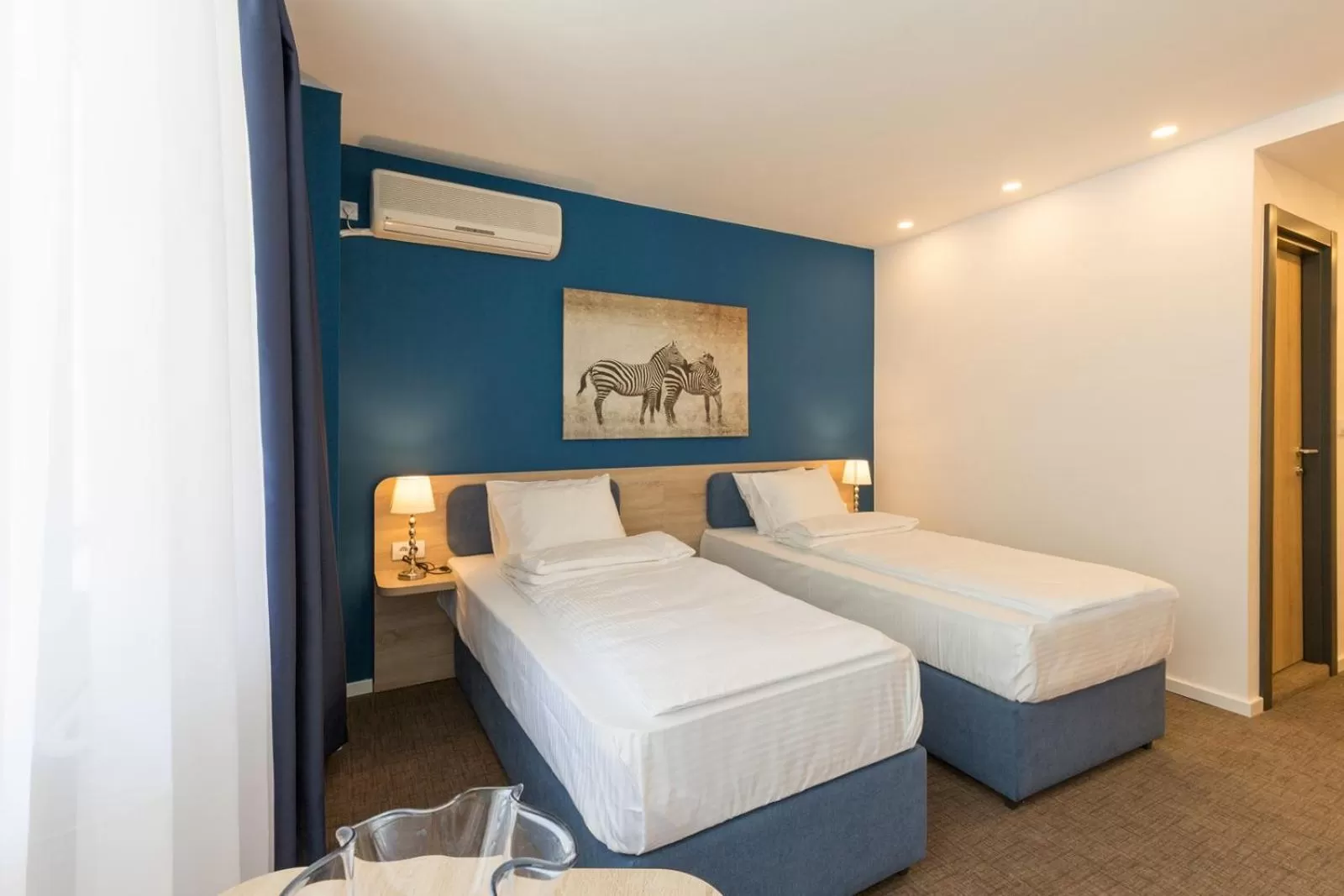 Bedroom, Bed in Premium Crown Suites